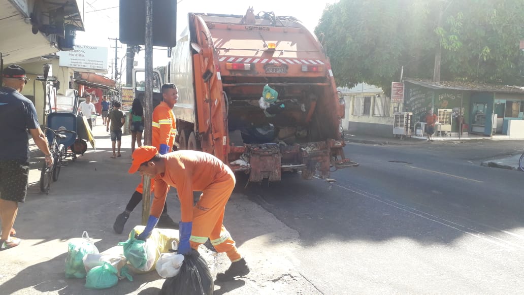 Mutirão de limpeza da Prefeitura de Belém recolhe 370 toneladas de lixo no município