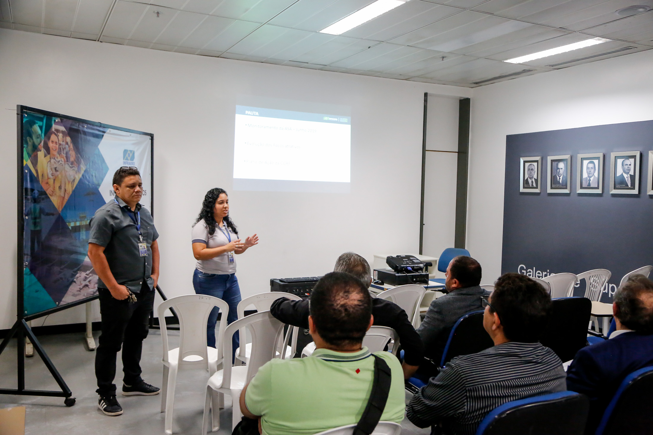 Secretaria de Saneamento participa de reunião na Infraero 