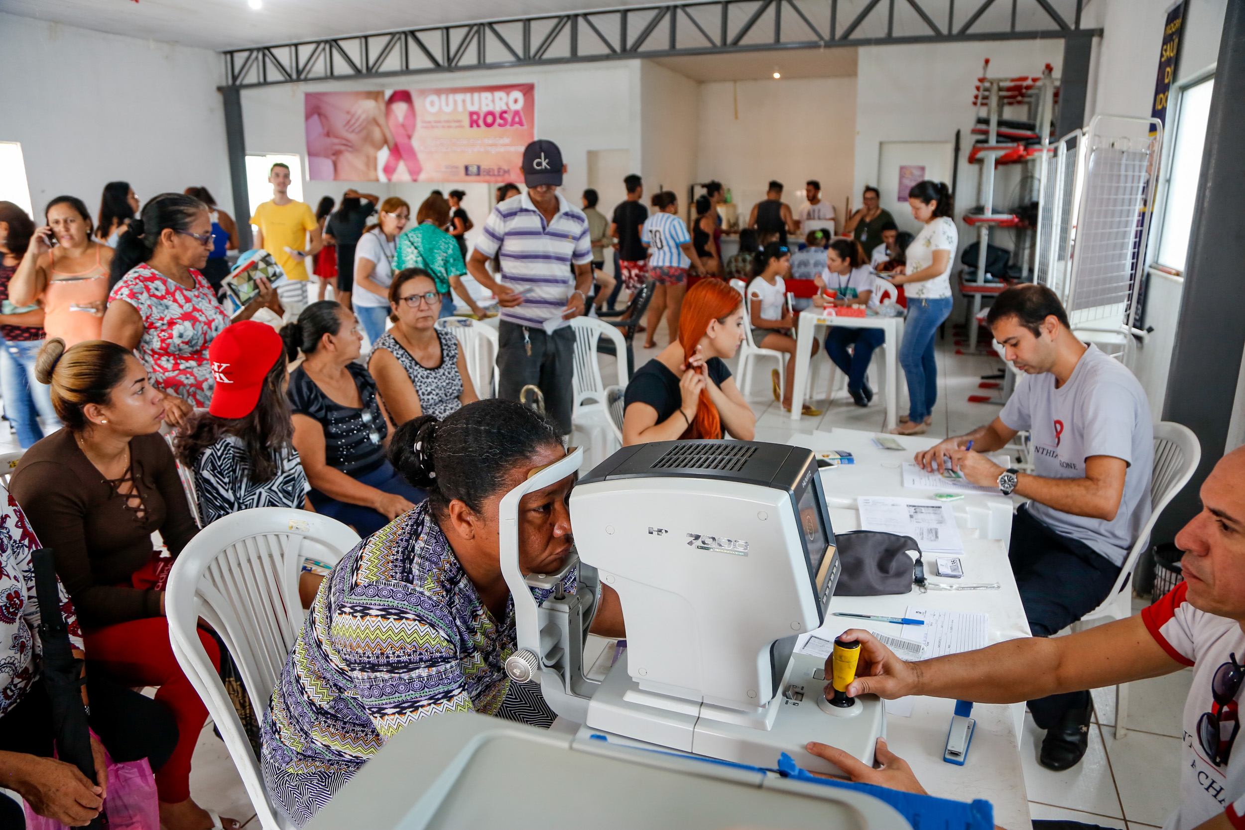 Prefeitura leva serviços de saúde aos moradores do Residencial Viver Primavera