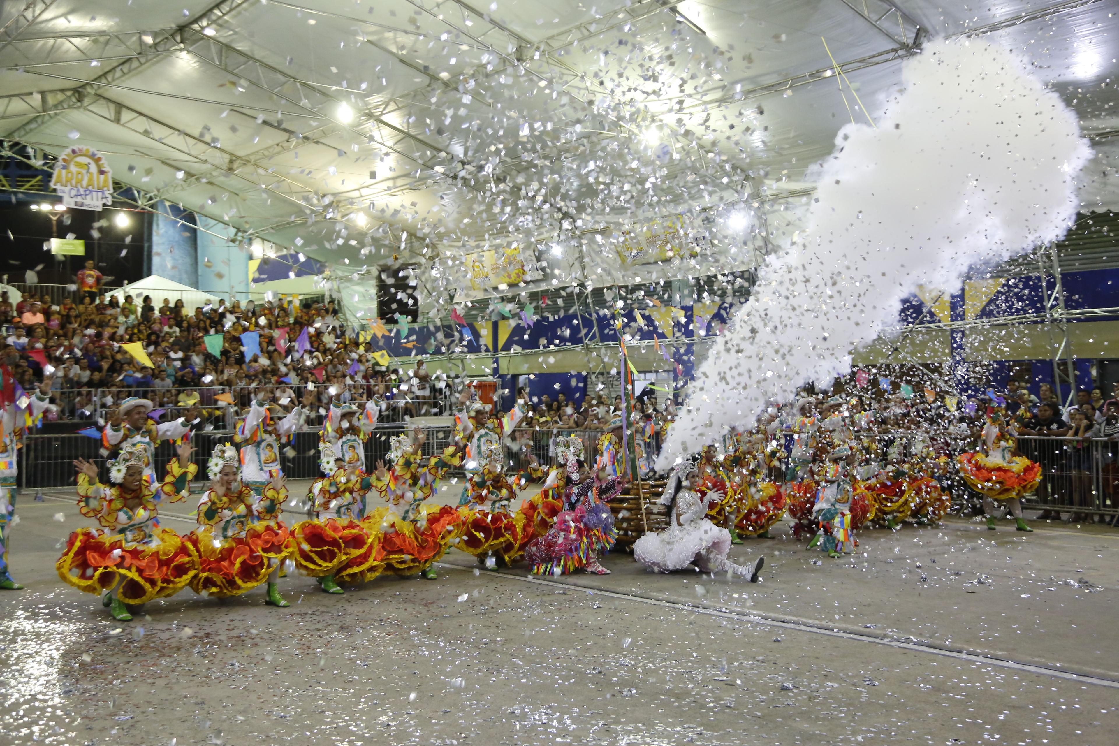 Primeira fase do Concurso de Quadrilhas é encerrada com grande espetáculo 