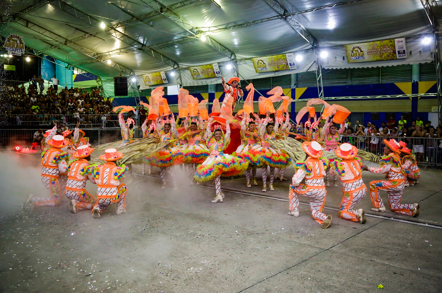 Segunda fase do concurso de quadrilhas anima o Arraiá da Capitá 2019 na Aldeia Amazônica