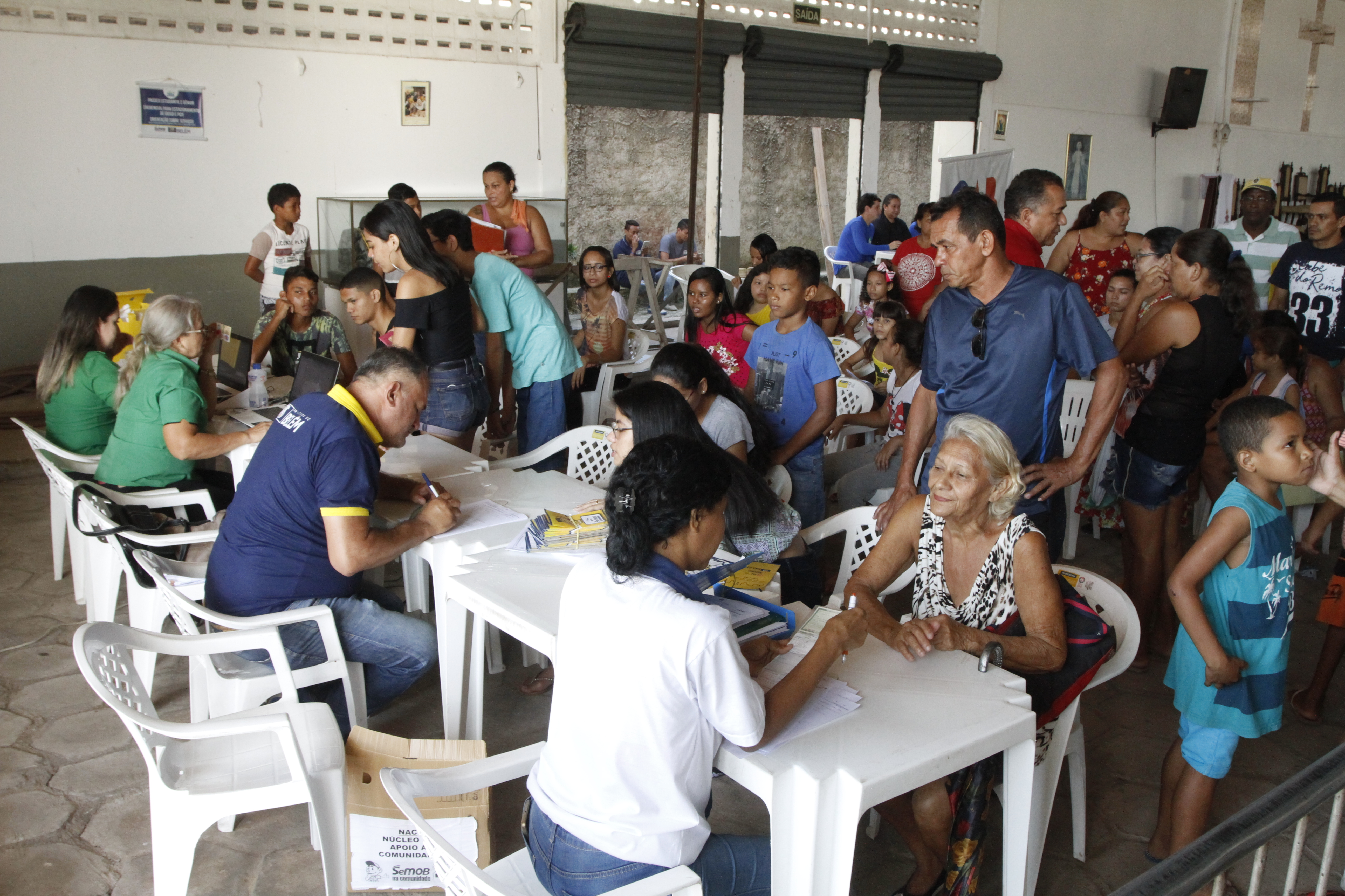 Prefeitura no Bairro faz mais de 10 mil atendimentos no bairro da Cremação  