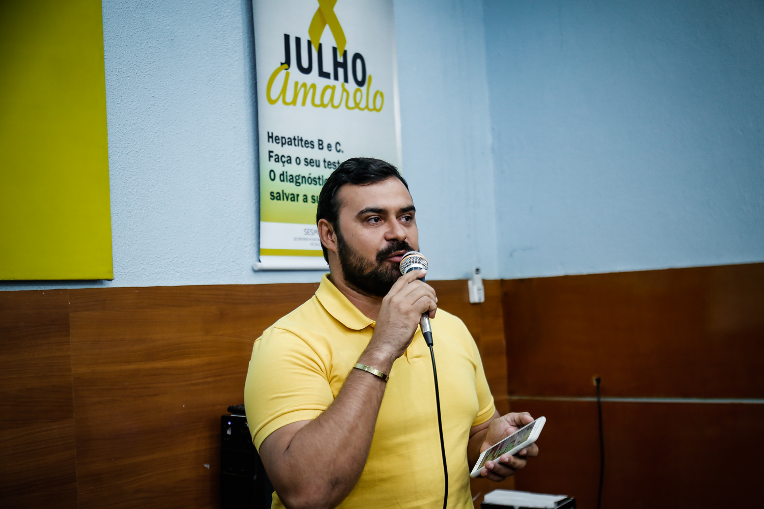 Sesma intensifica ações de combate às hepatites no Julho Amarelo