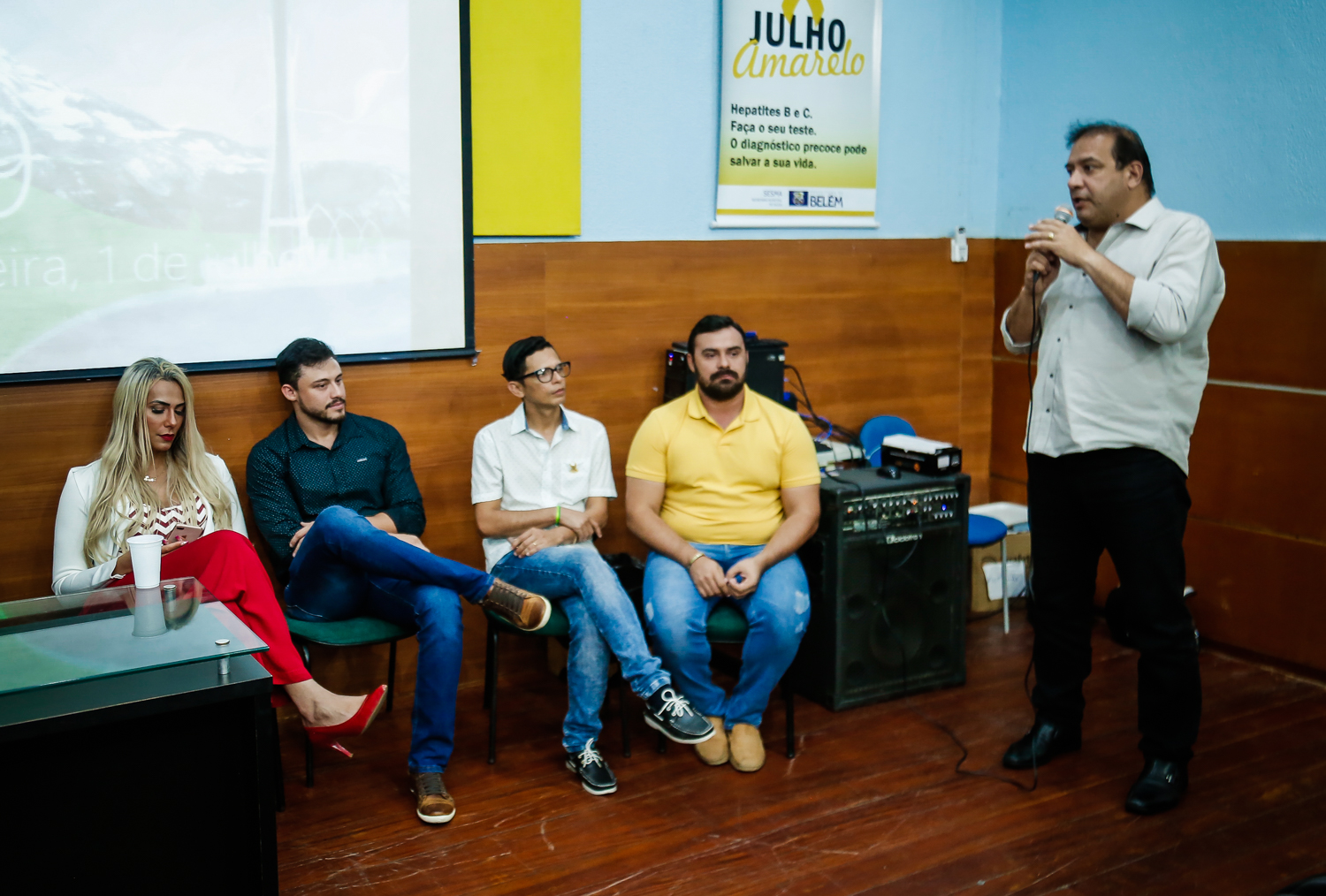 Sesma intensifica ações de combate às hepatites no Julho Amarelo