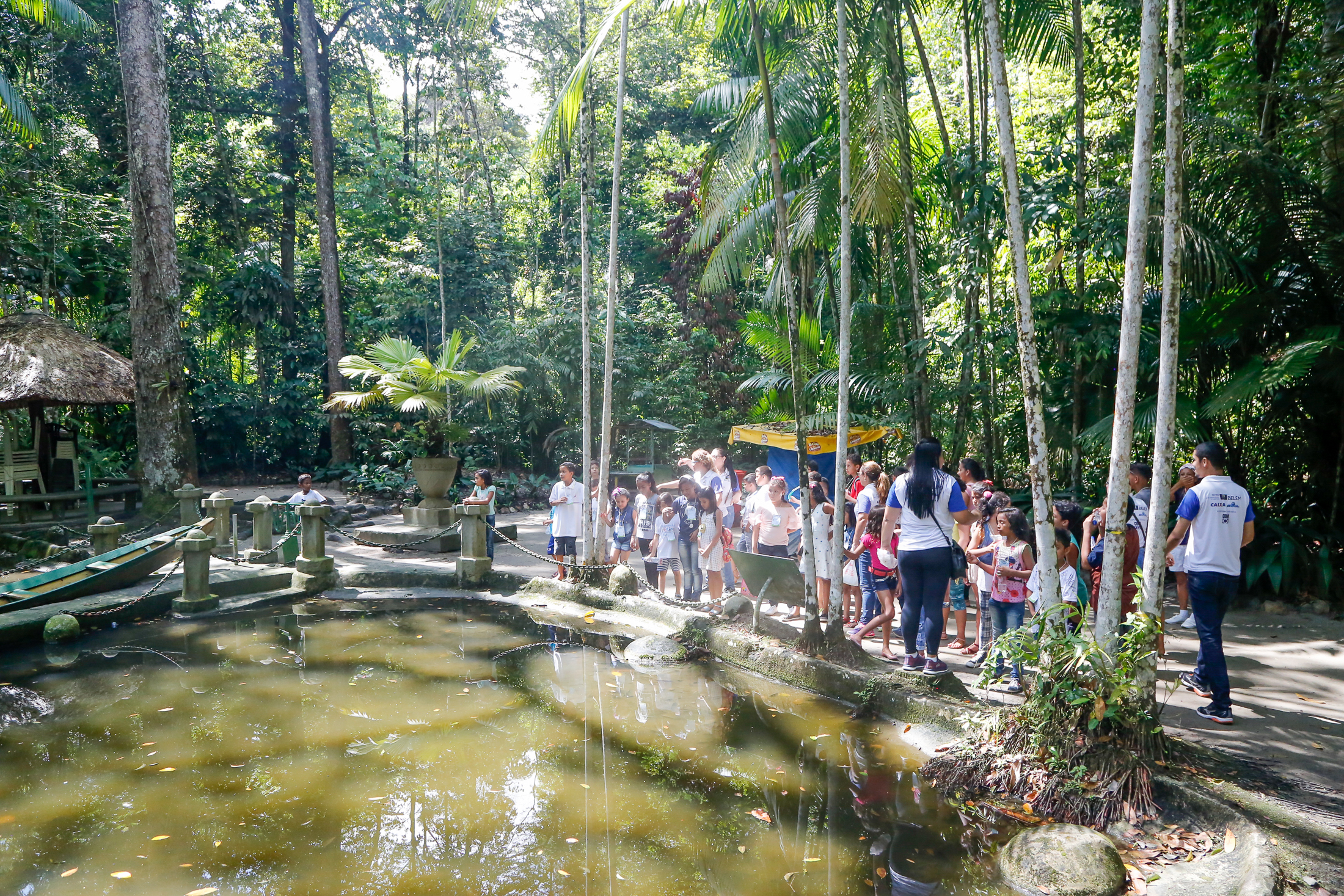 Crianças do residencial Viver Primavera participam de programação especial no Bosque