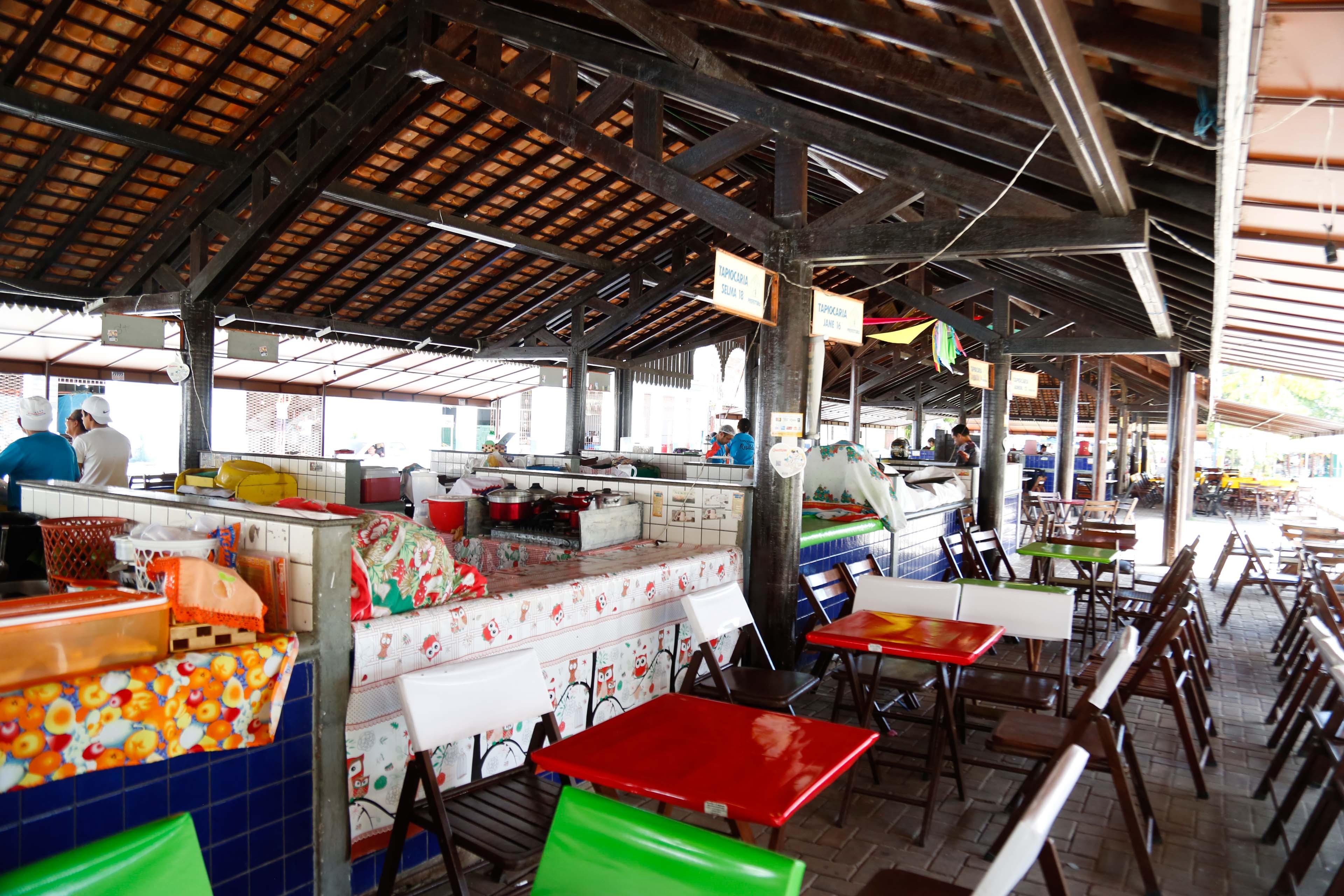 Mercado e Tapiocaria de Mosqueiro estão abastecidos para a demanda de julho