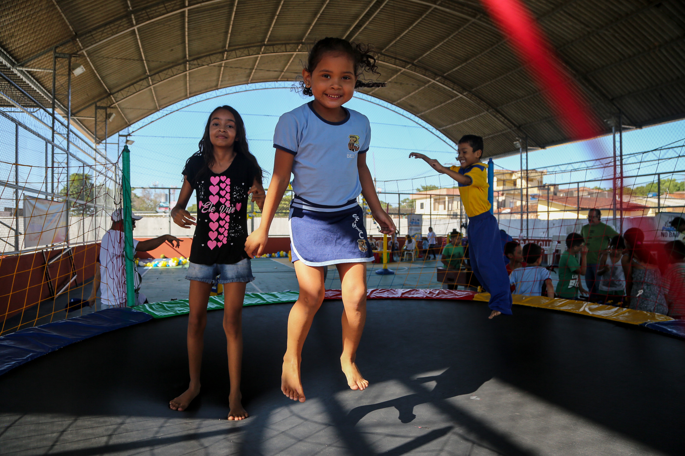 Atividades de acolhimento marcam o primeiro dia de aula nas escolas municipais de Belém