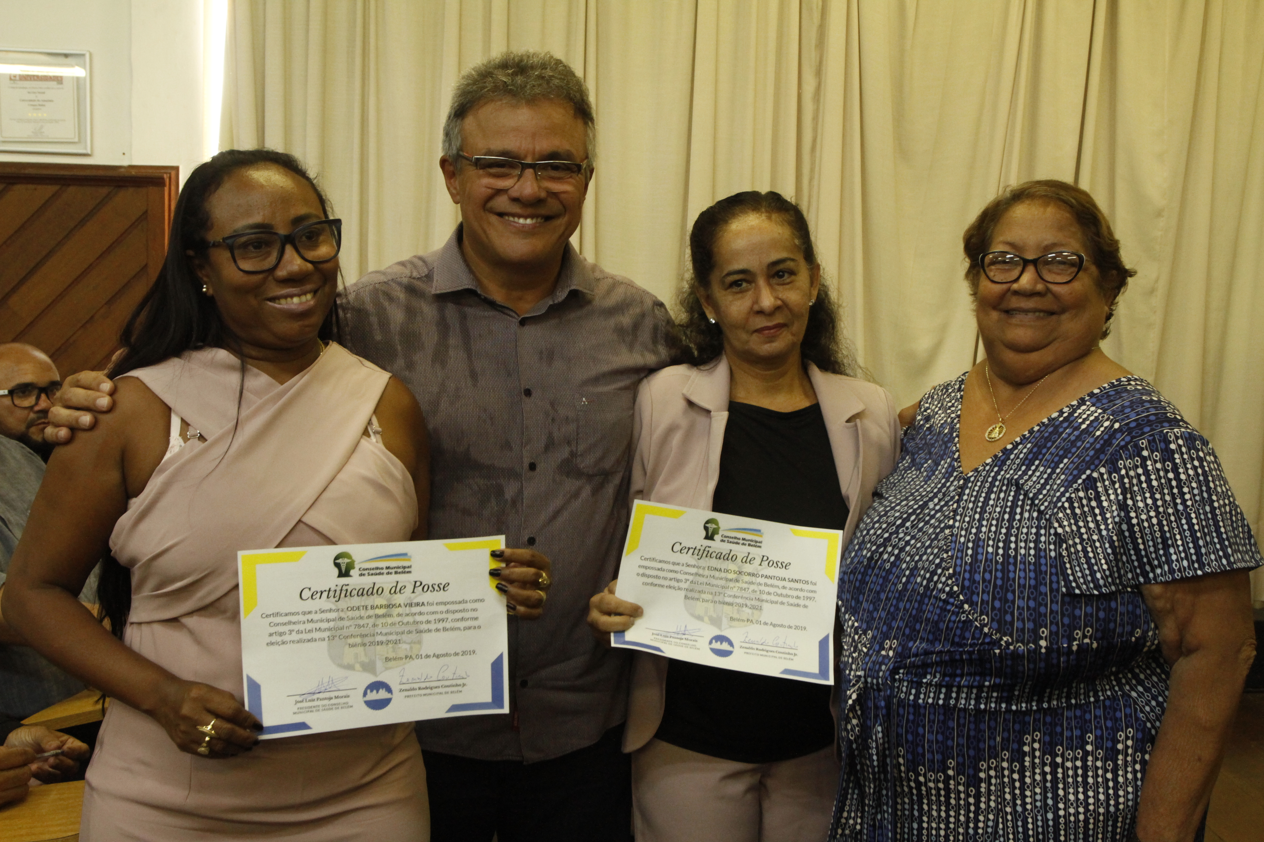Novos integrantes são empossados no Conselho Municipal de Saúde