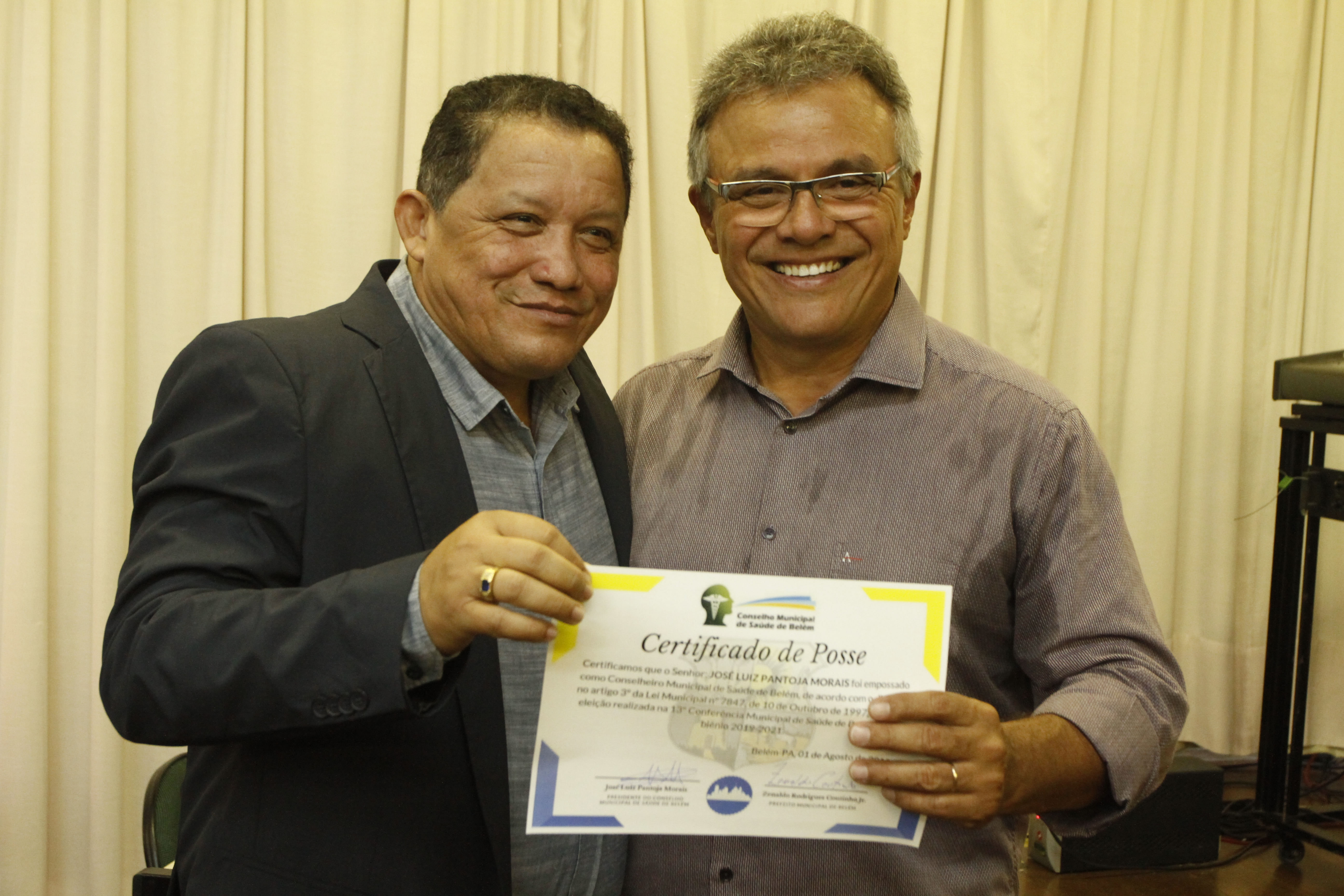 Novos integrantes são empossados no Conselho Municipal de Saúde
