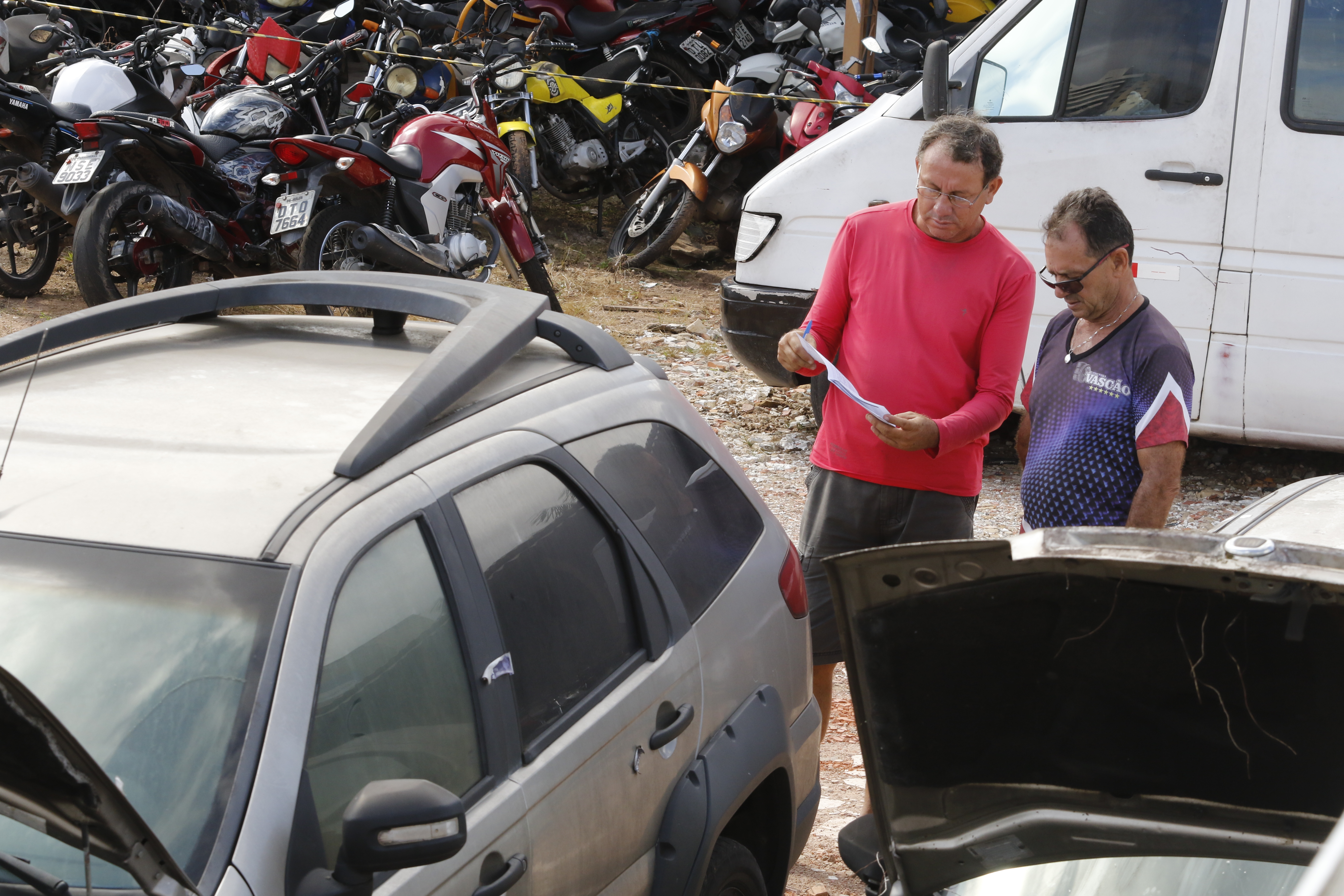 Veículos retidos nos pátios da SeMOB serão leiloados nesta terça-feira