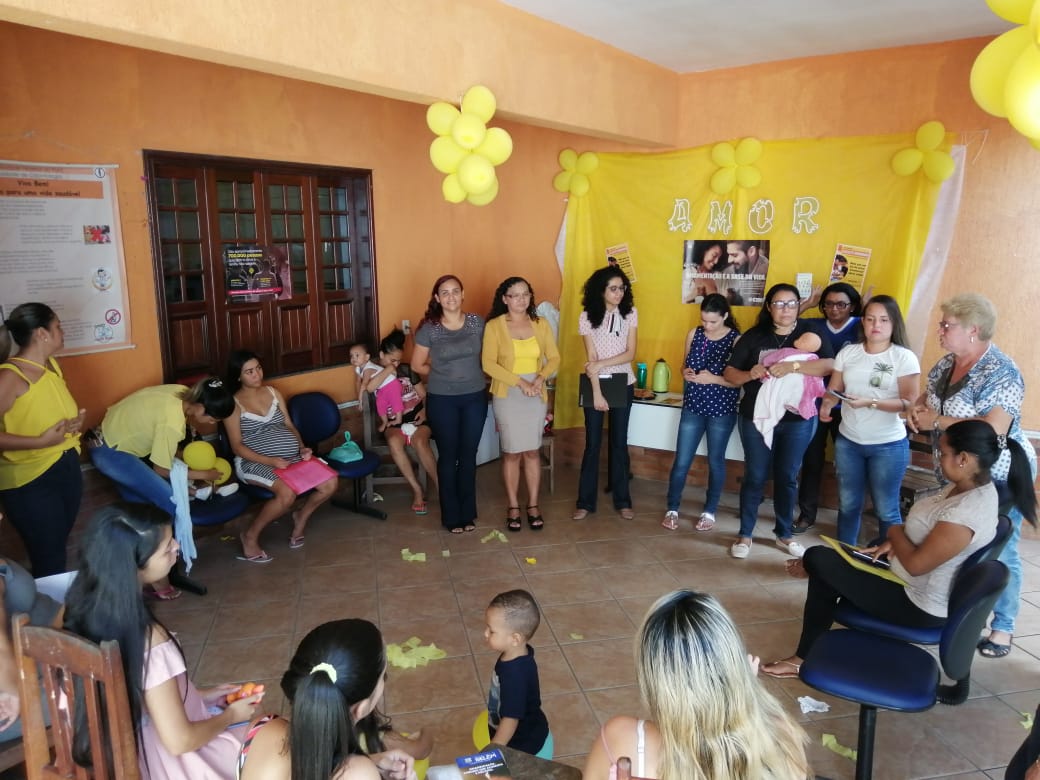Mês dedicado à amamentação tem programação especial nas unidades da Sesma