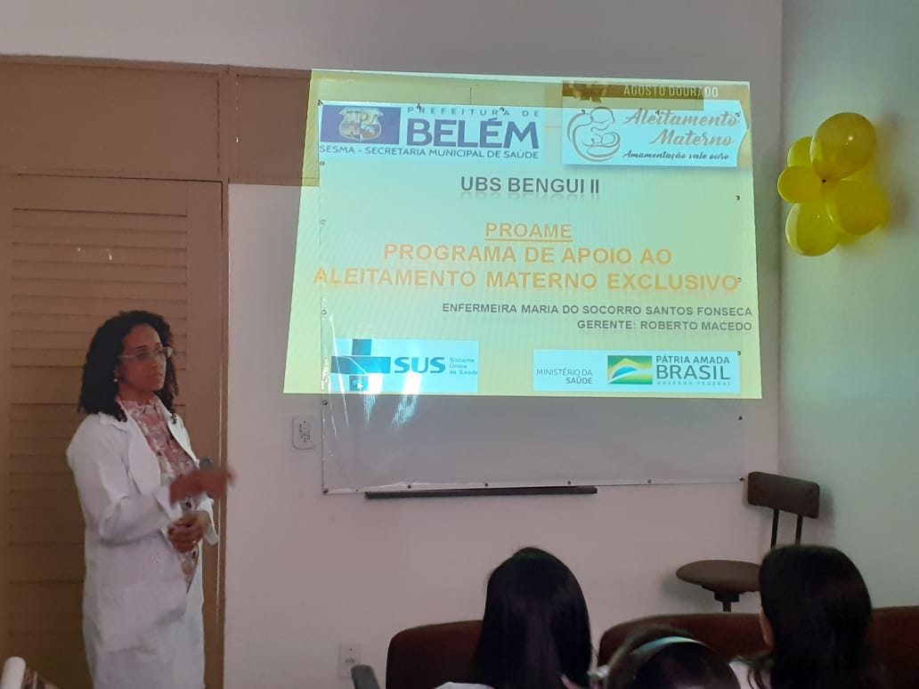 Mês dedicado à amamentação tem programação especial nas unidades da Sesma