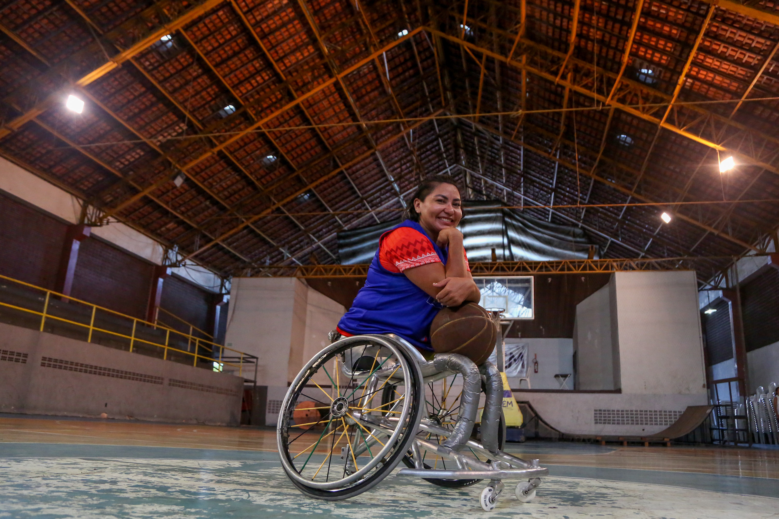 Atleta do município está na Seleção Brasileira de Basquete em Cadeiras de Rodas