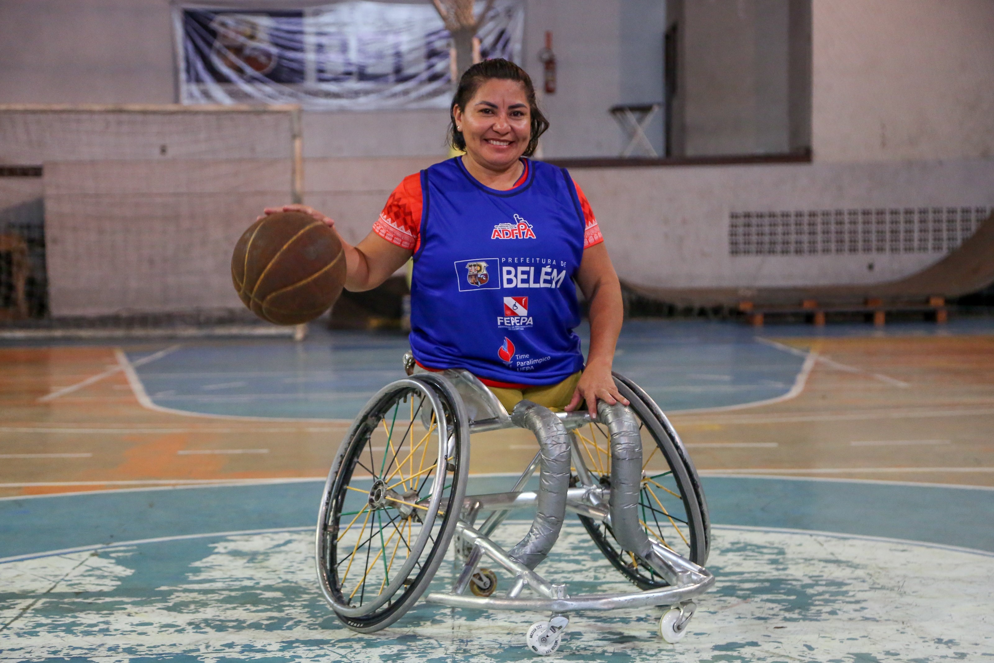 Atleta do município está na Seleção Brasileira de Basquete em Cadeiras de Rodas