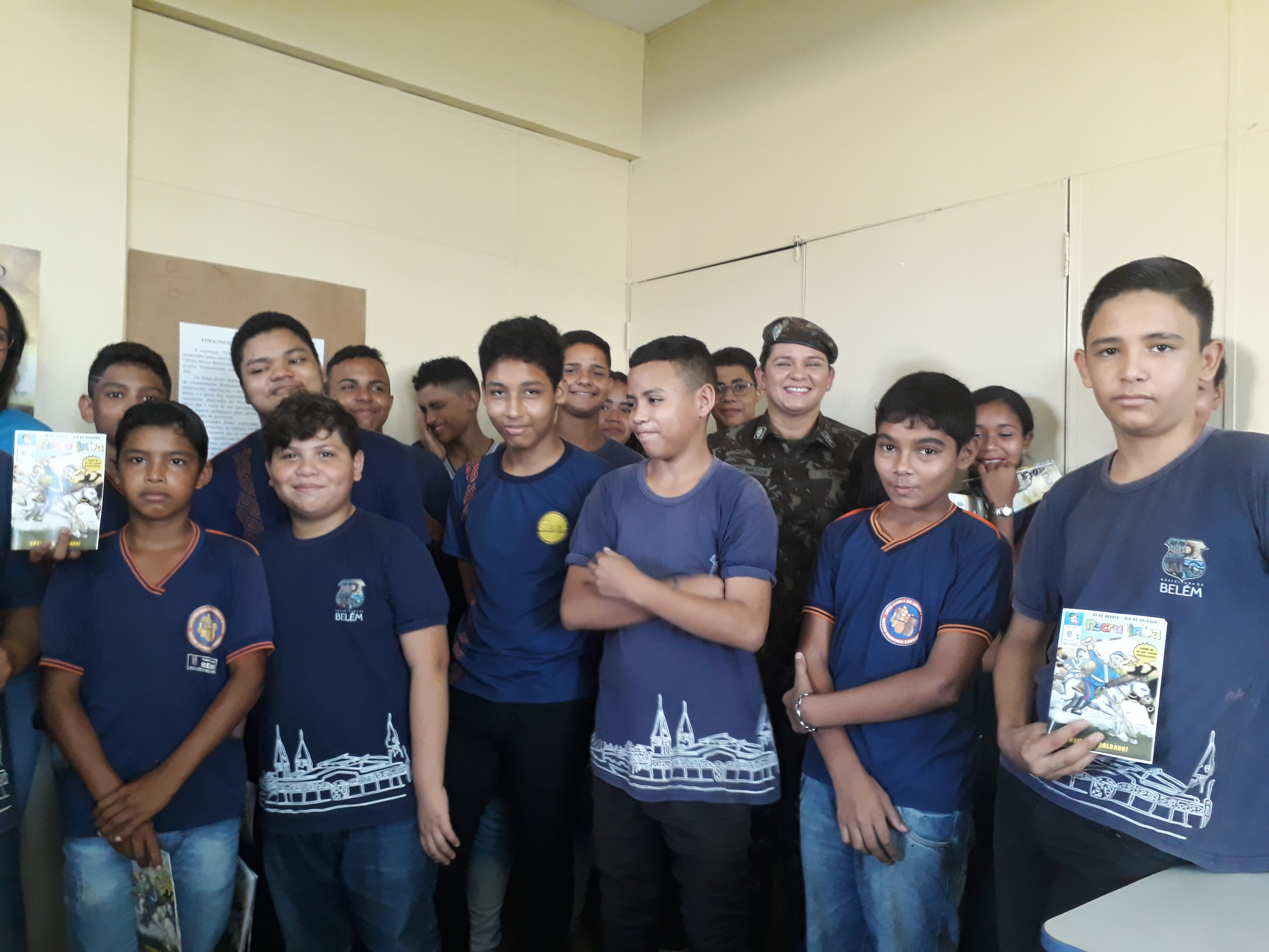 Dia do Soldado é comemorado com palestra do Exército em Icoaraci  