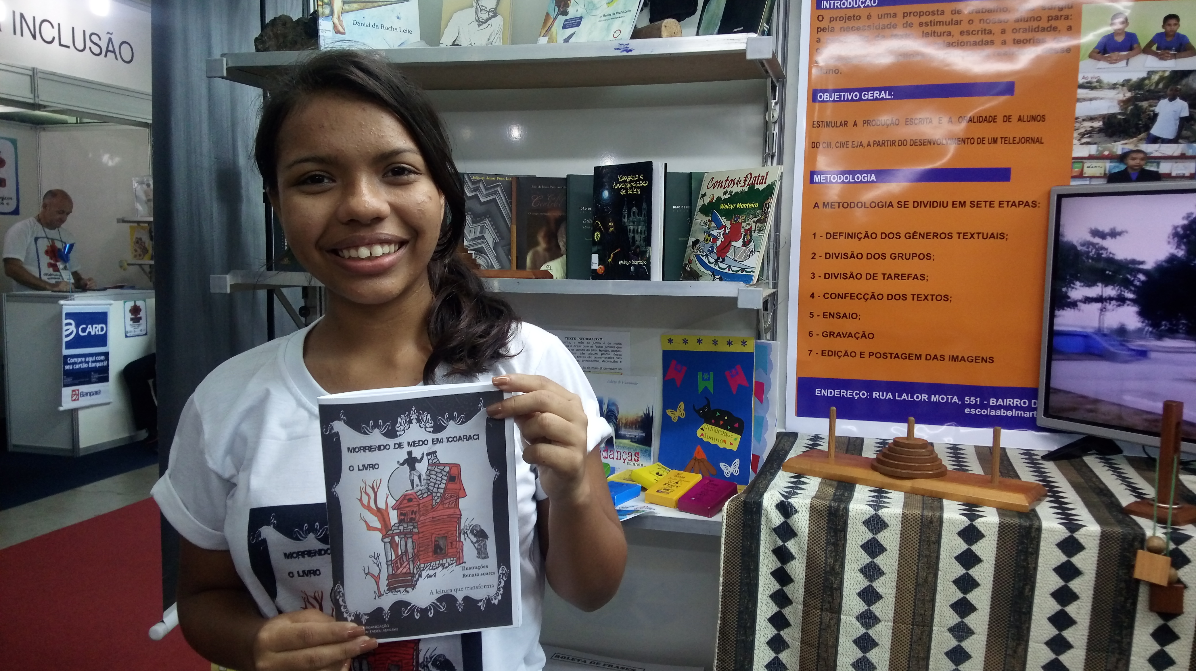 Projeto "Leitura que transforma" apresenta estudantes escritores na 23ª Feira do Livro