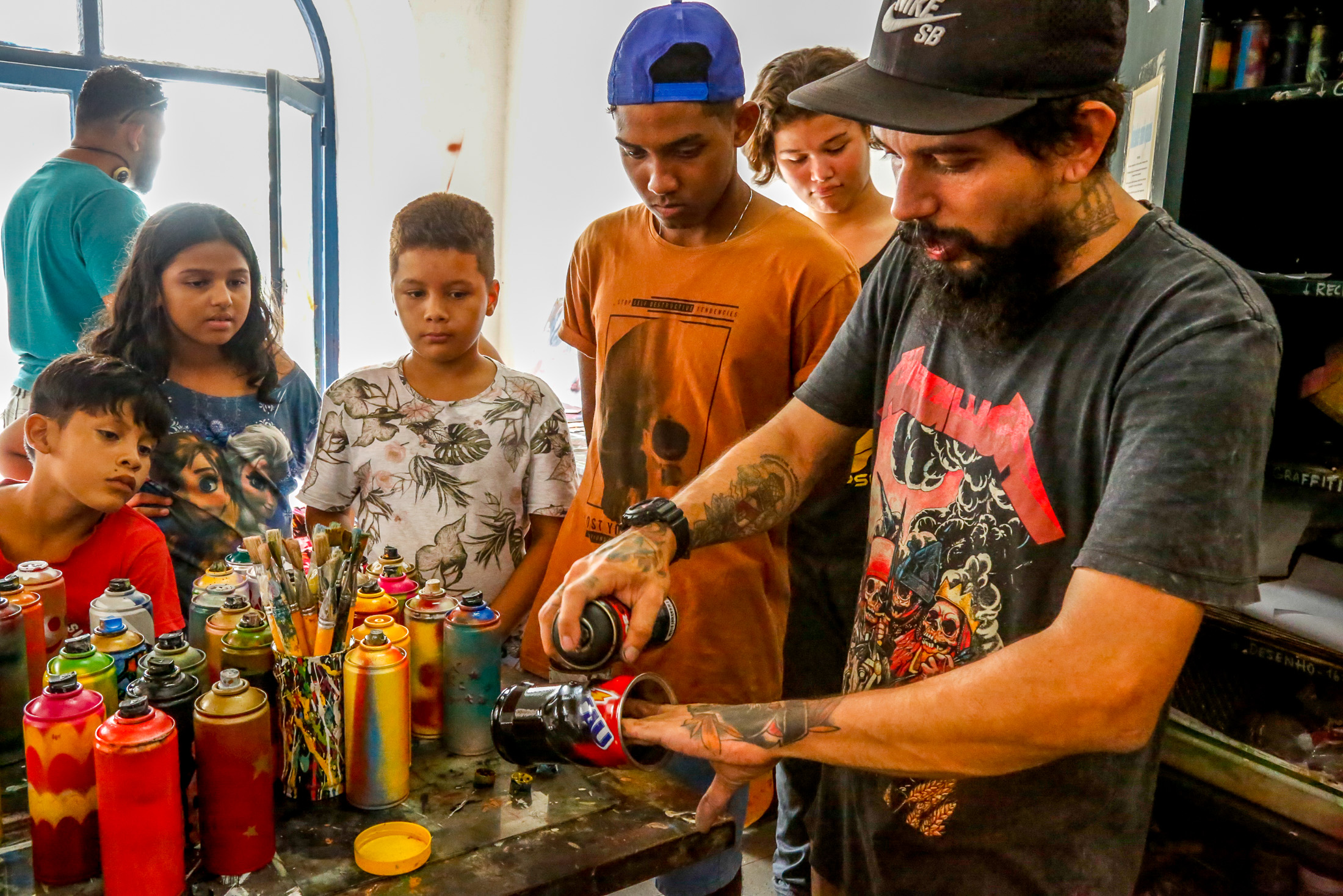 Comunidade da Vila da Barca recebe oficinas patrocinadas pela Fumbel 