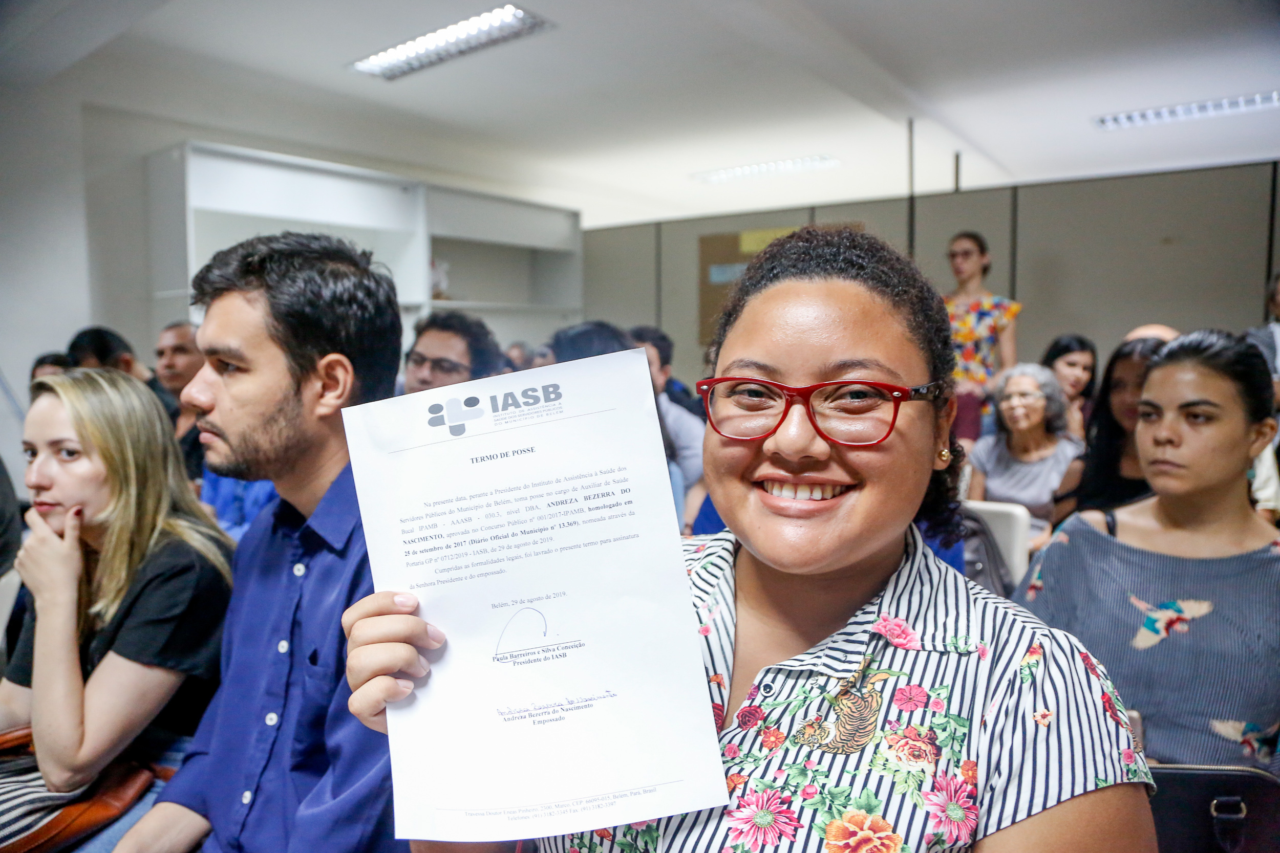 Iasb empossa novos servidores municipais