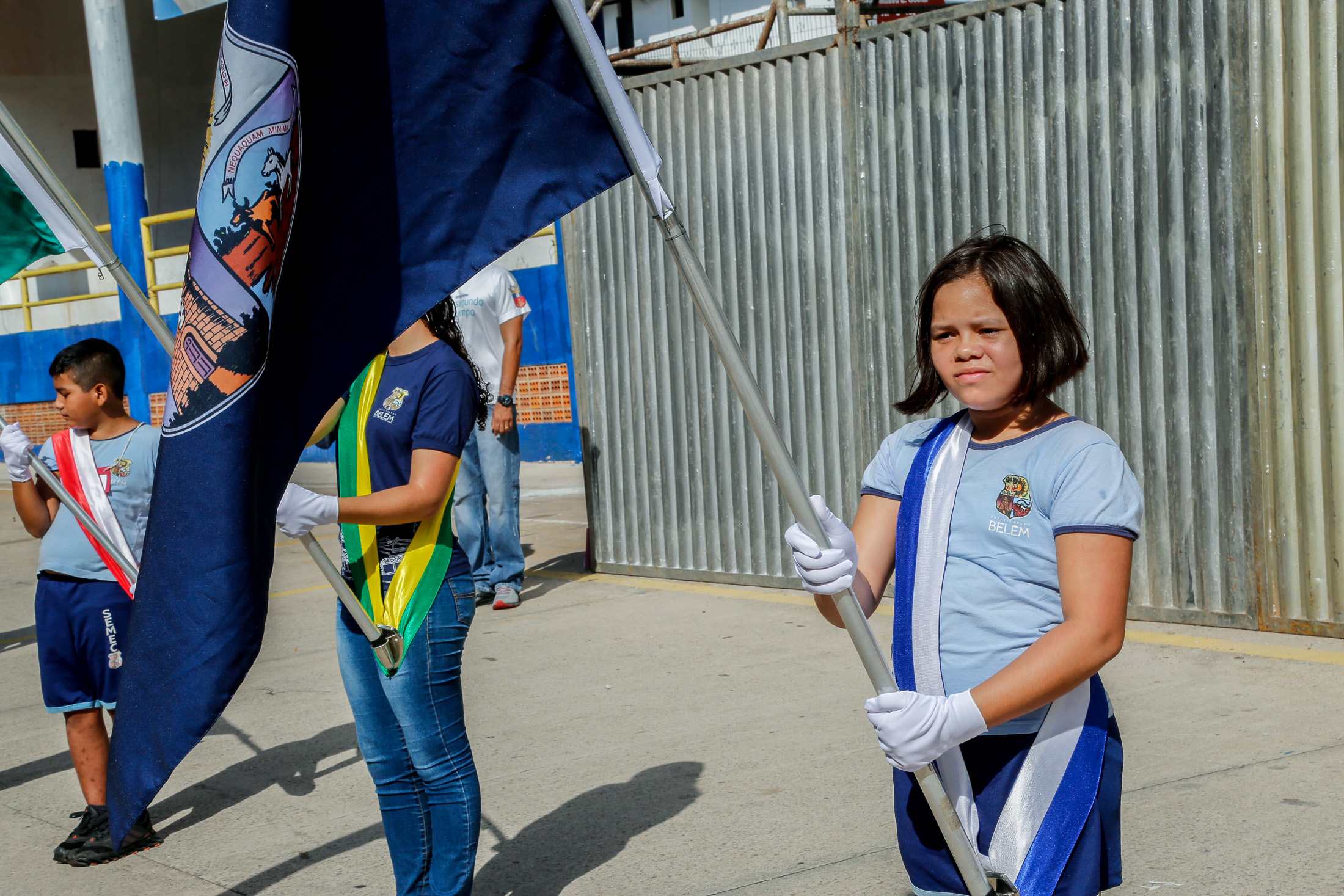 Garantia de direitos é destaque no desfile escolar de estudantes municipais 
