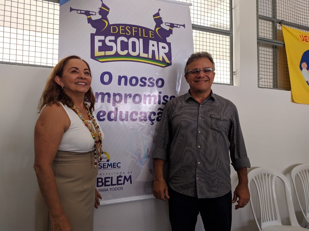 Garantia de direitos é destaque no desfile escolar de estudantes municipais 