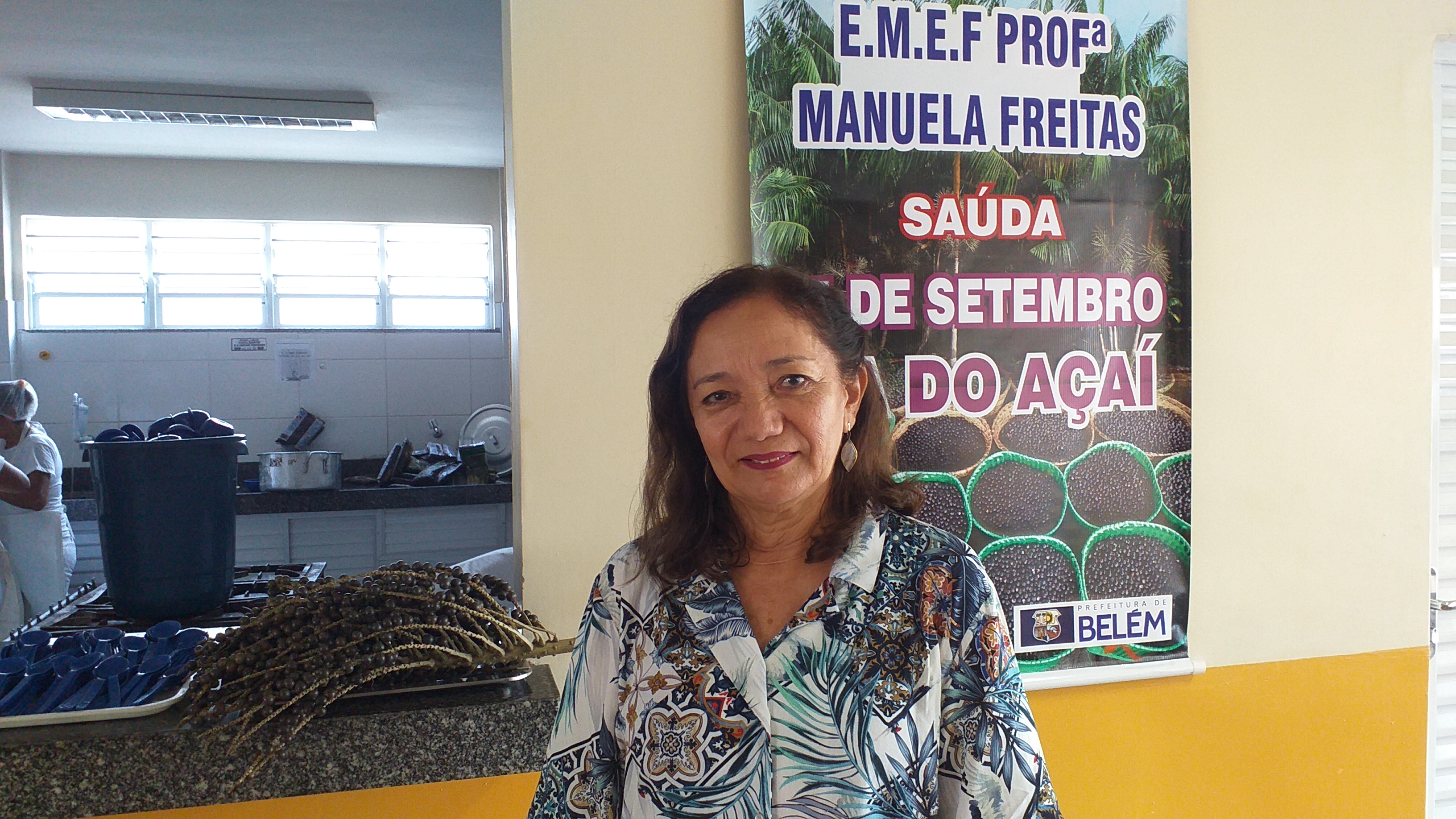 Semec promove a Semana do Açaí na Merenda Escolar