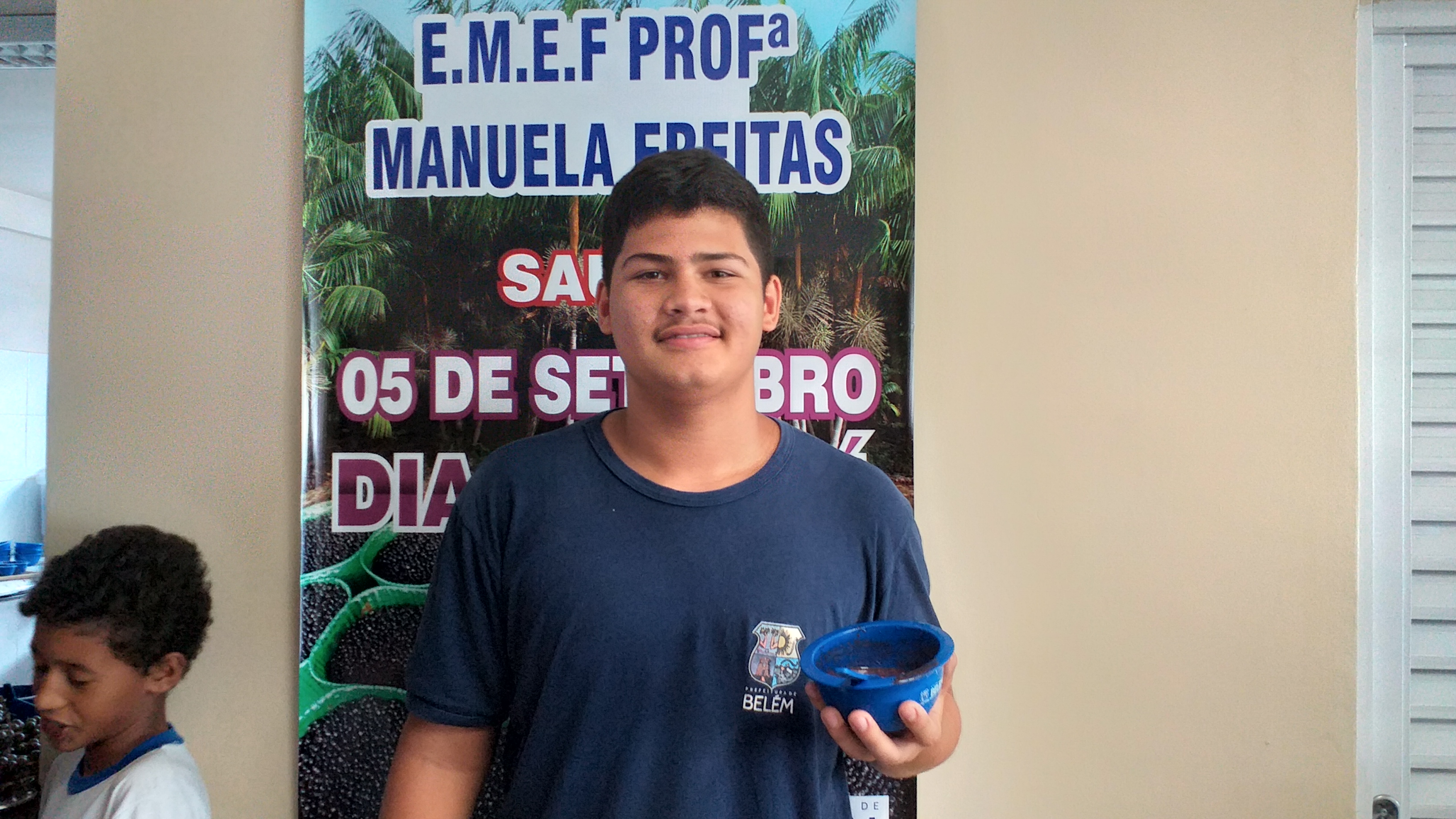 Semec promove a Semana do Açaí na Merenda Escolar