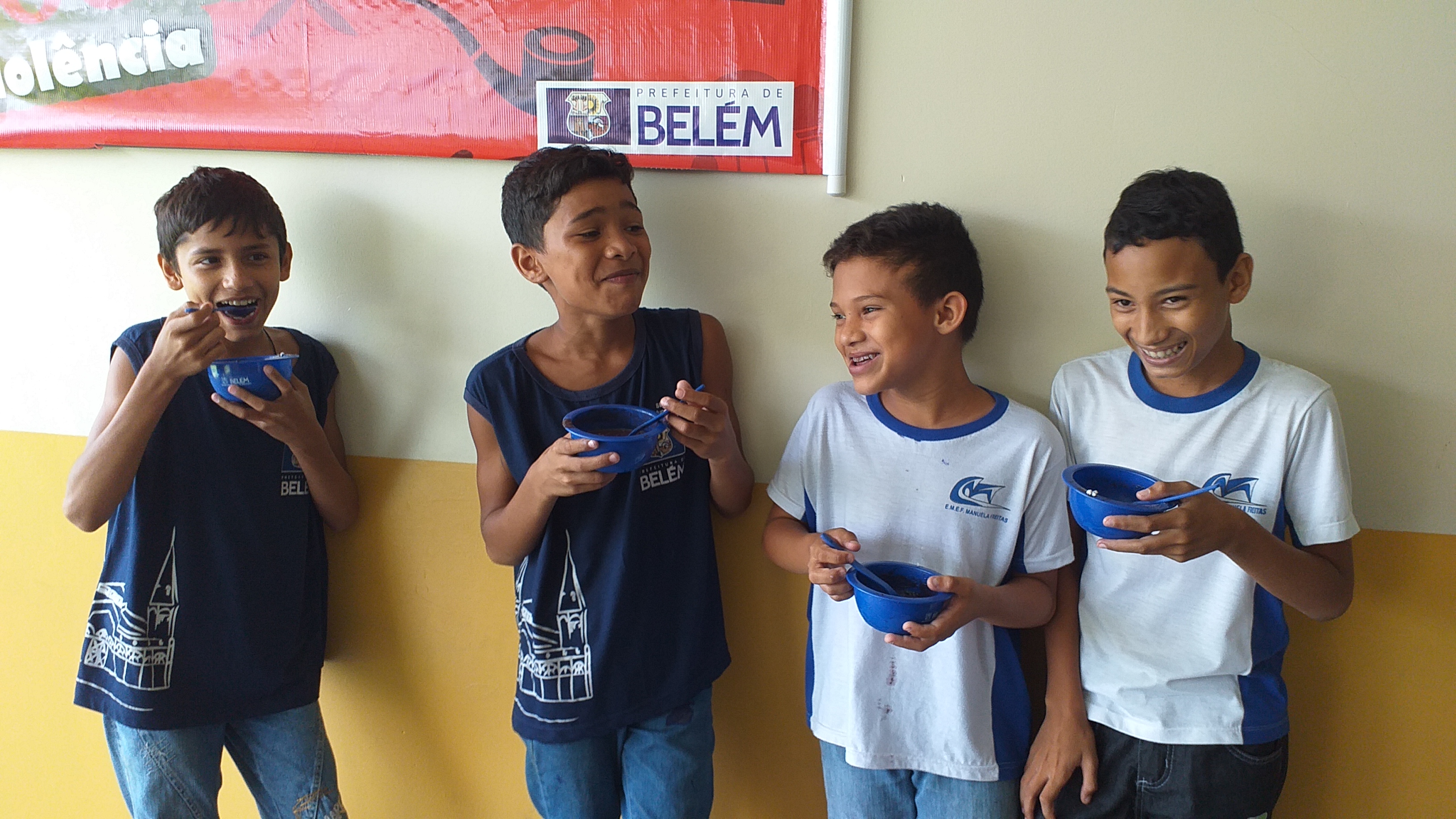 Semec promove a Semana do Açaí na Merenda Escolar