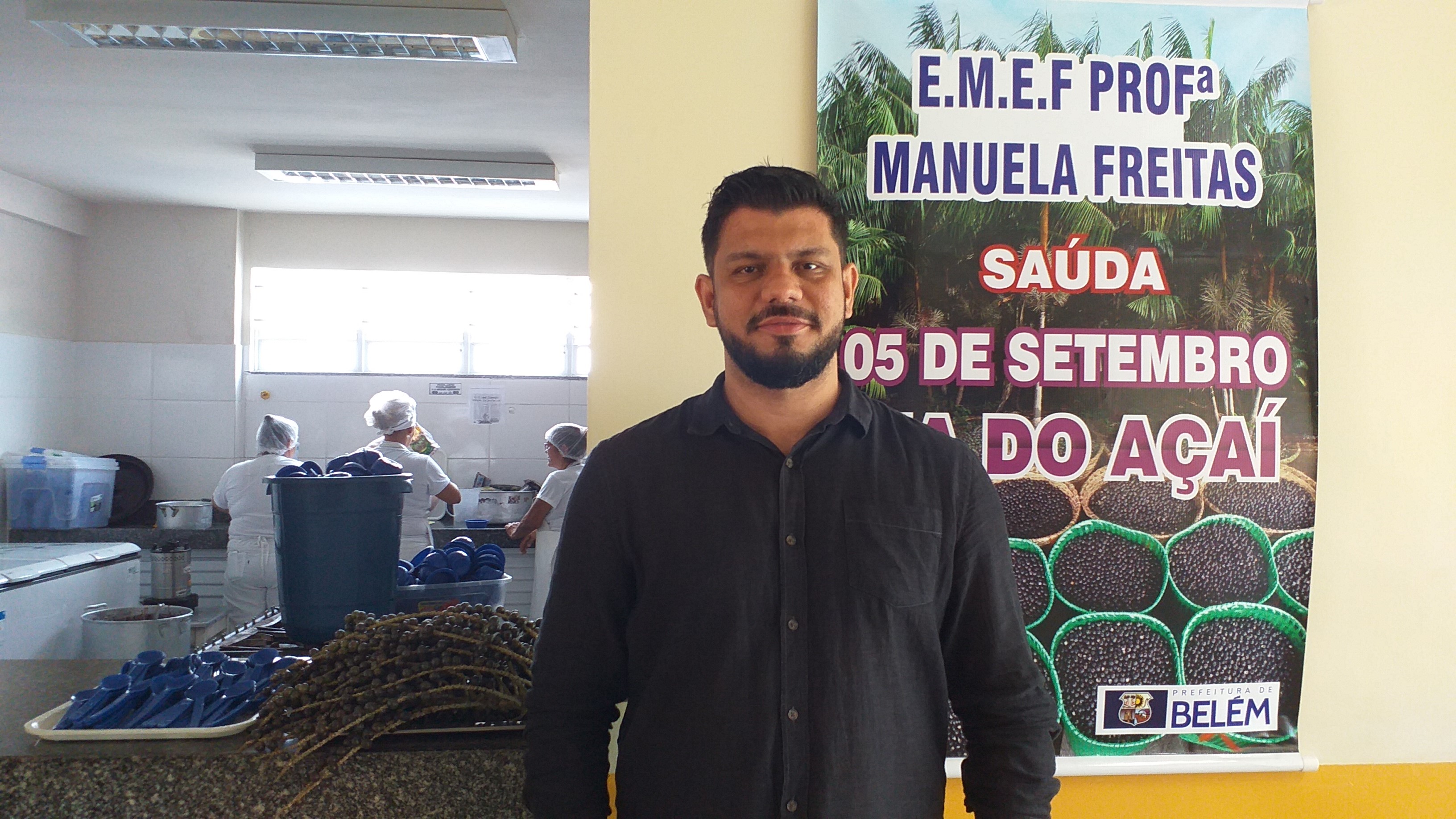 Semec promove a Semana do Açaí na Merenda Escolar