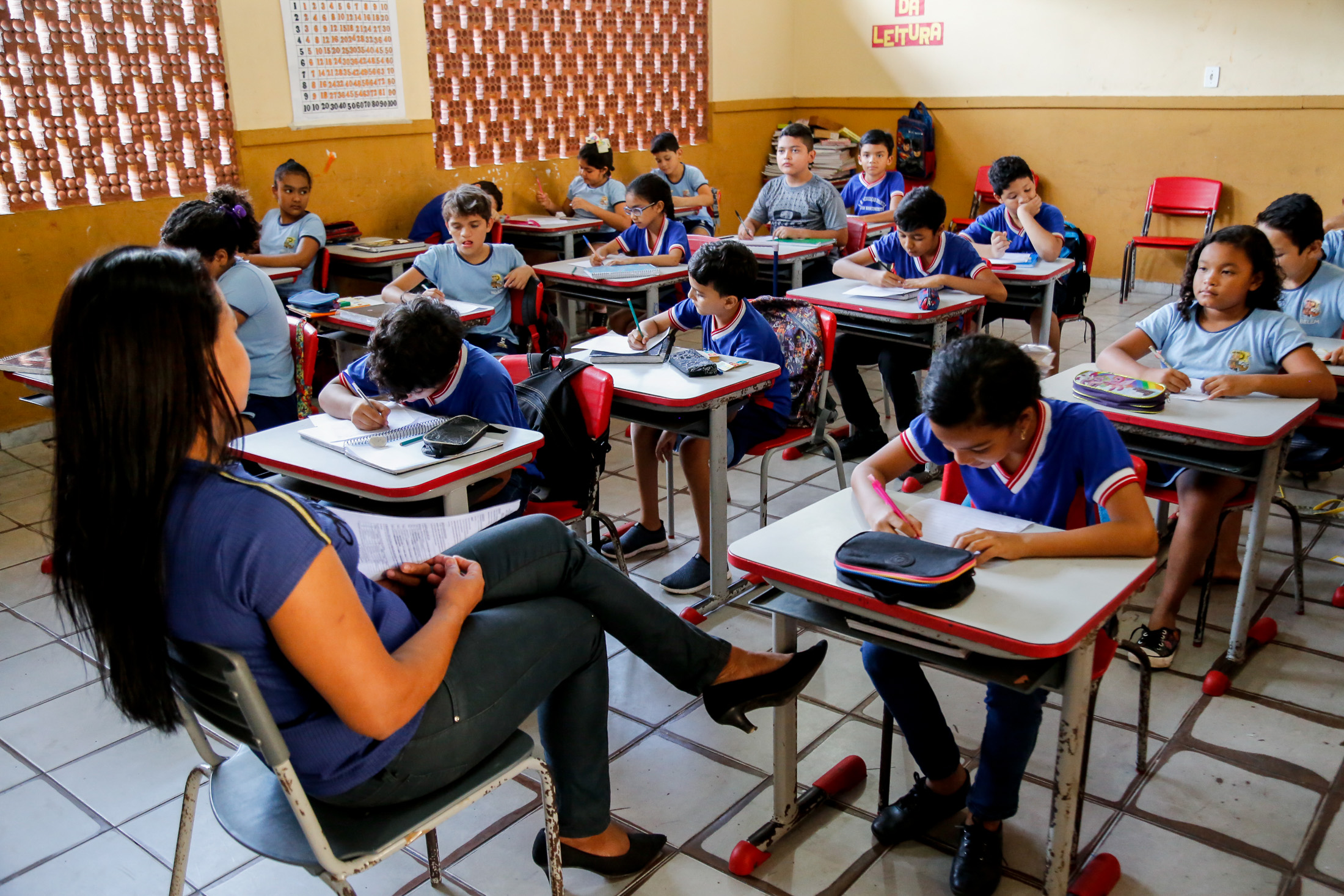 Semec realiza Prova Belém para avaliar aprendizado de estudantes da rede municipal