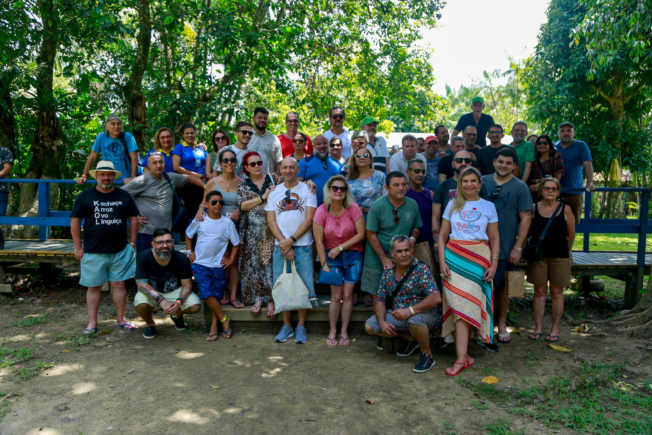 Unidade Municipal Pedagógica recebe visita de 62 chefes de todo o Brasil