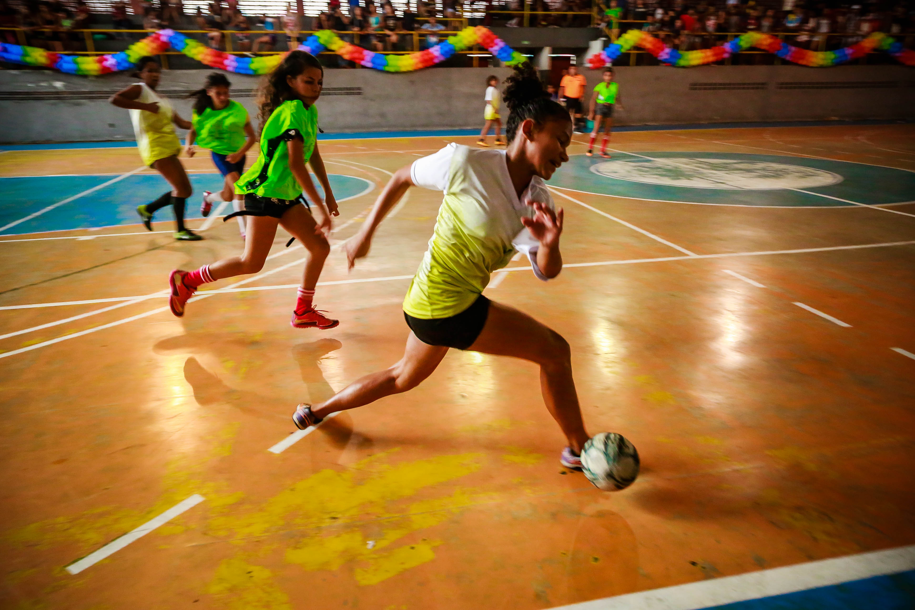 Alegria de estudantes marca abertura do VII Jogos Escolares Municipais