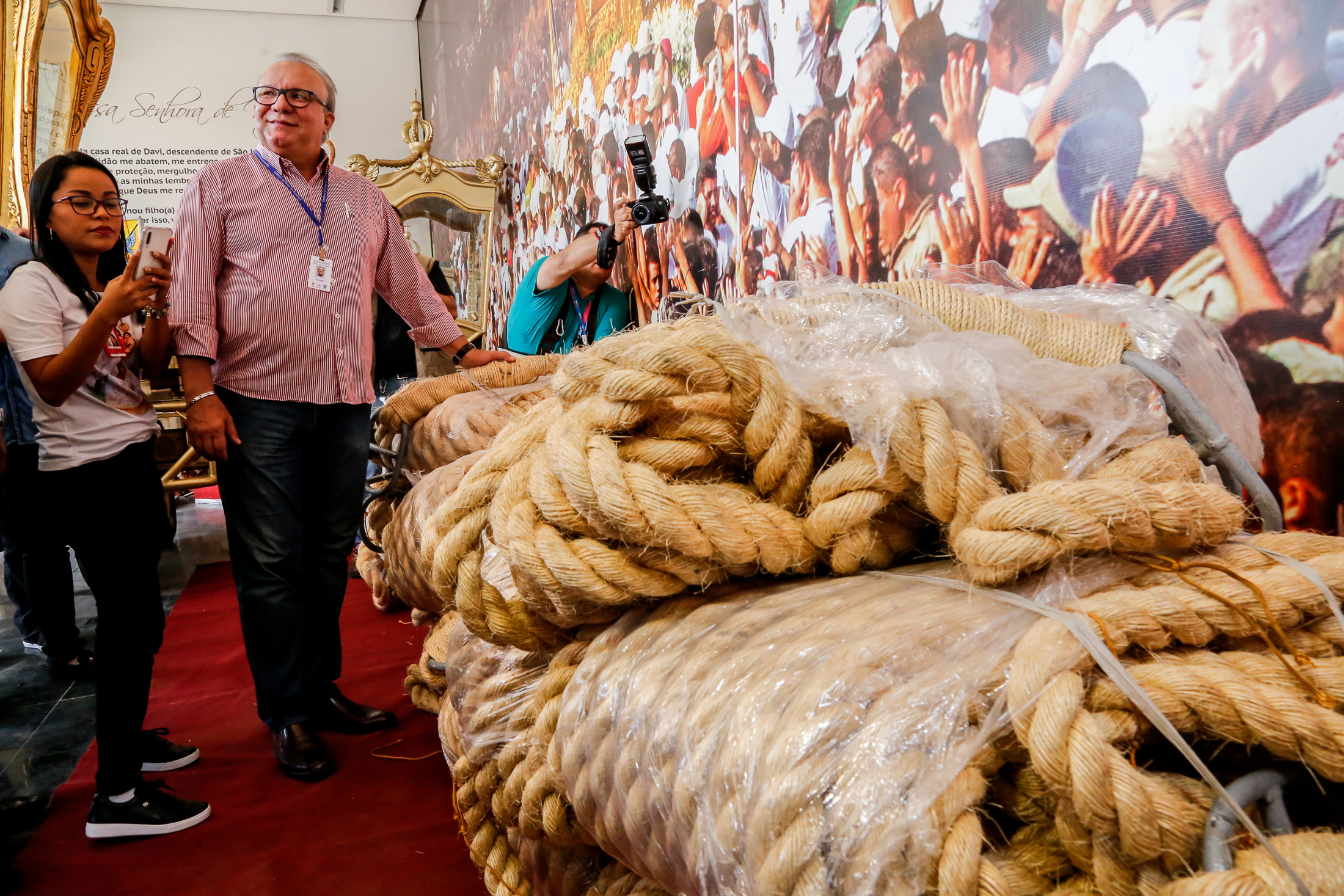 Corda do Círio de Nossa Senhora de Nazaré já está em Belém