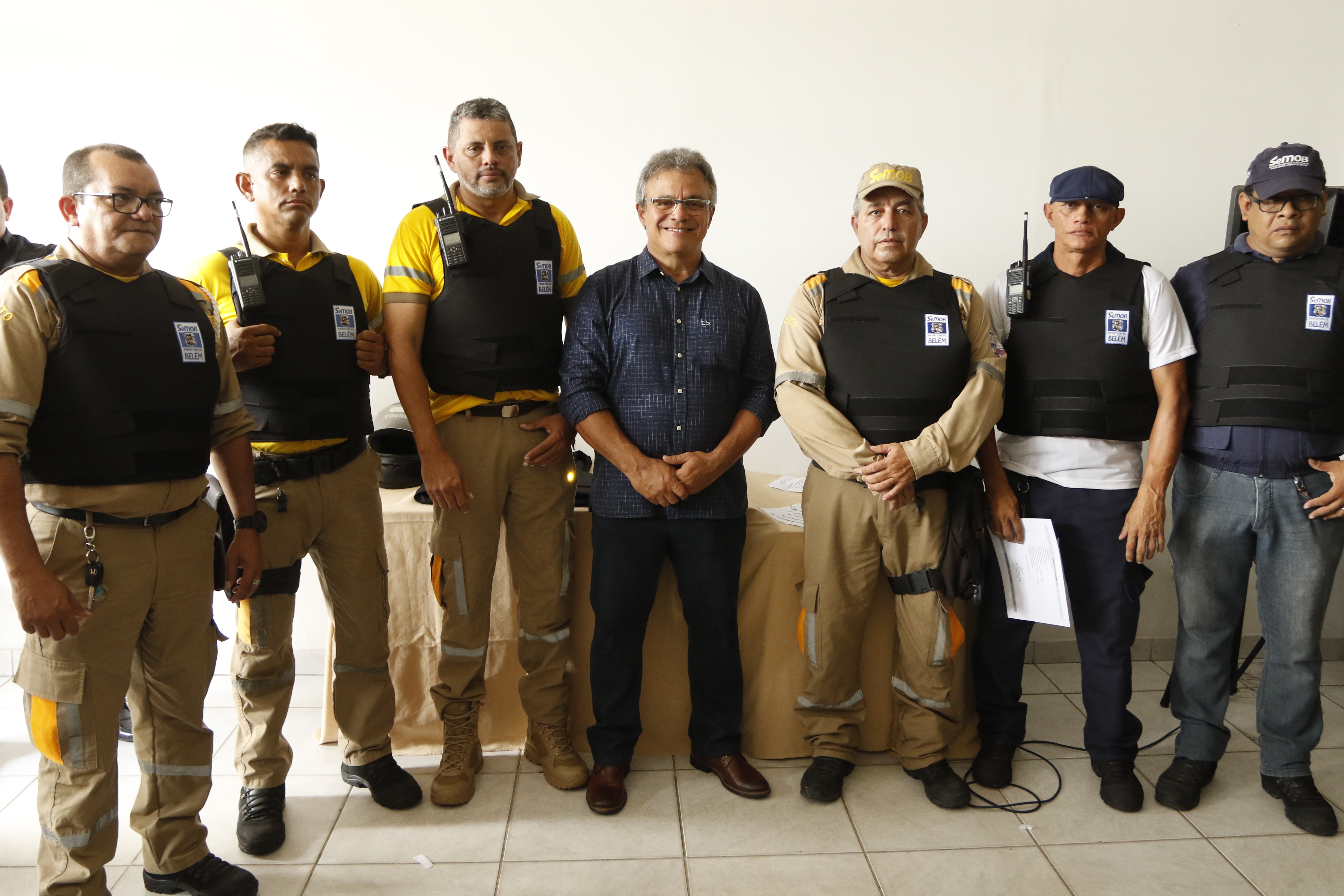 Prefeitura de Belém adquire coletes balísticos para uso no trabalho de agentes da SeMOB 