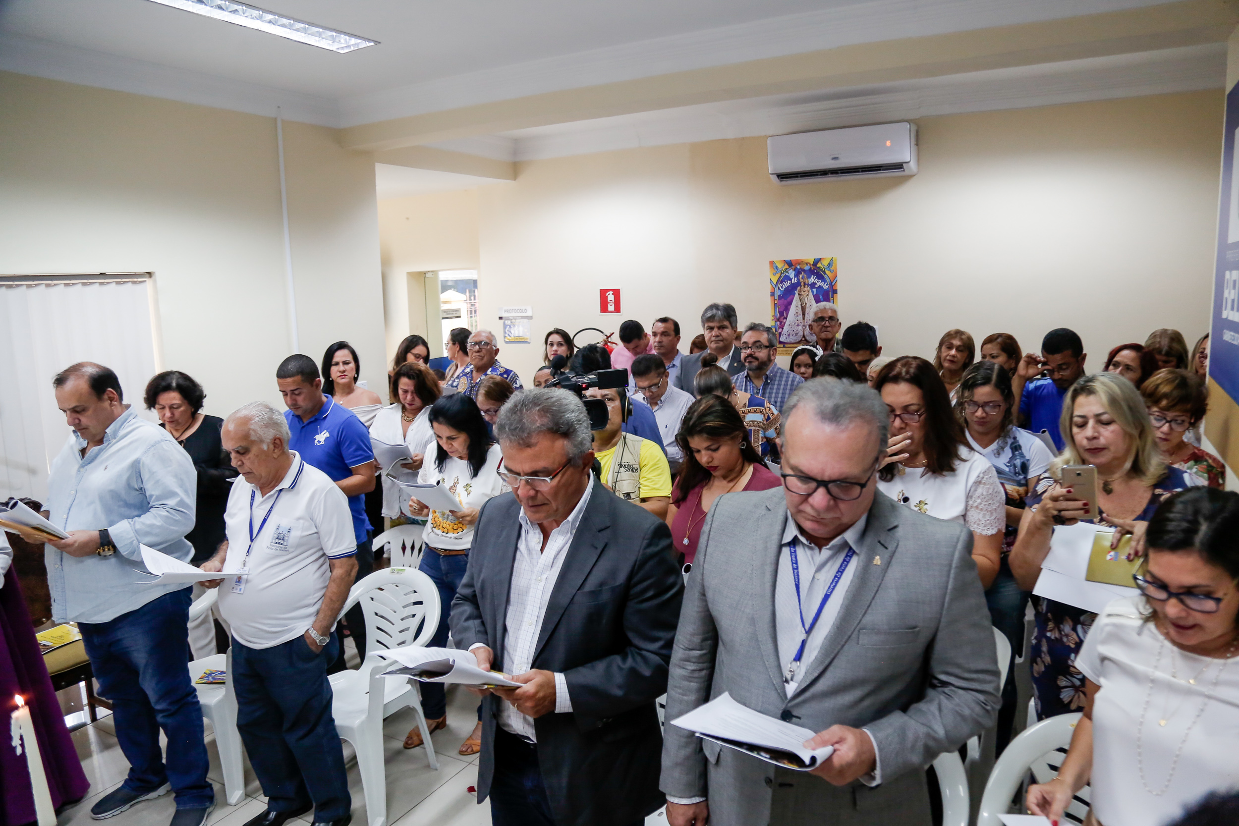 Gabinete municipal recebe visita da imagem peregrina