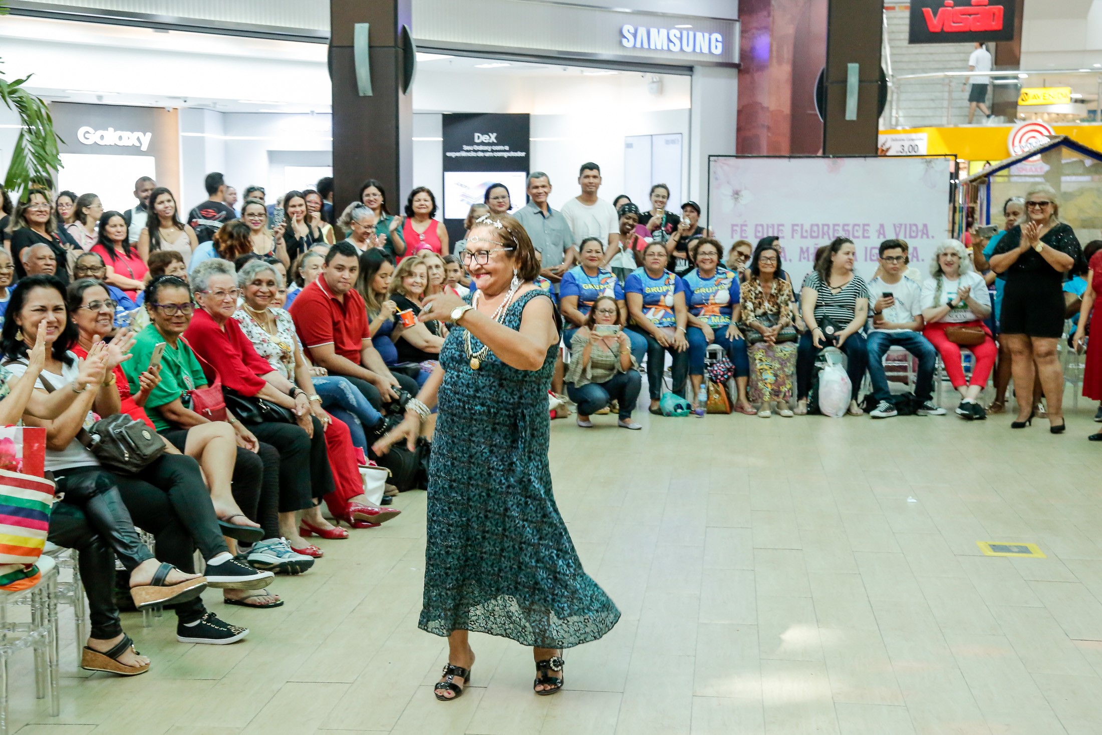 Prefeitura celebra Semana do Idoso com programação especial em shopping da cidade
