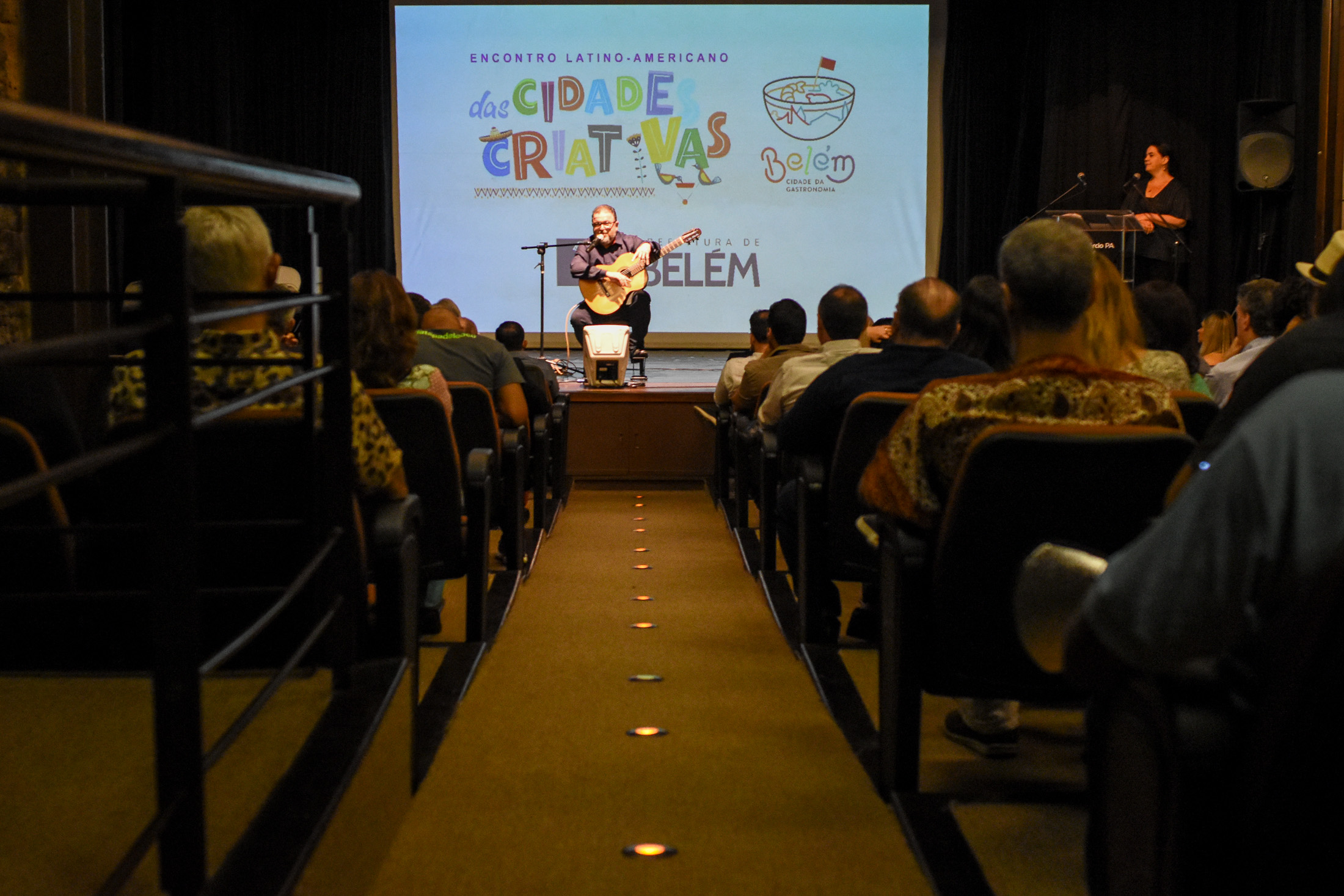 Cerimônia marca a abertura do Encontro Latino-americano das Cidades Criativas