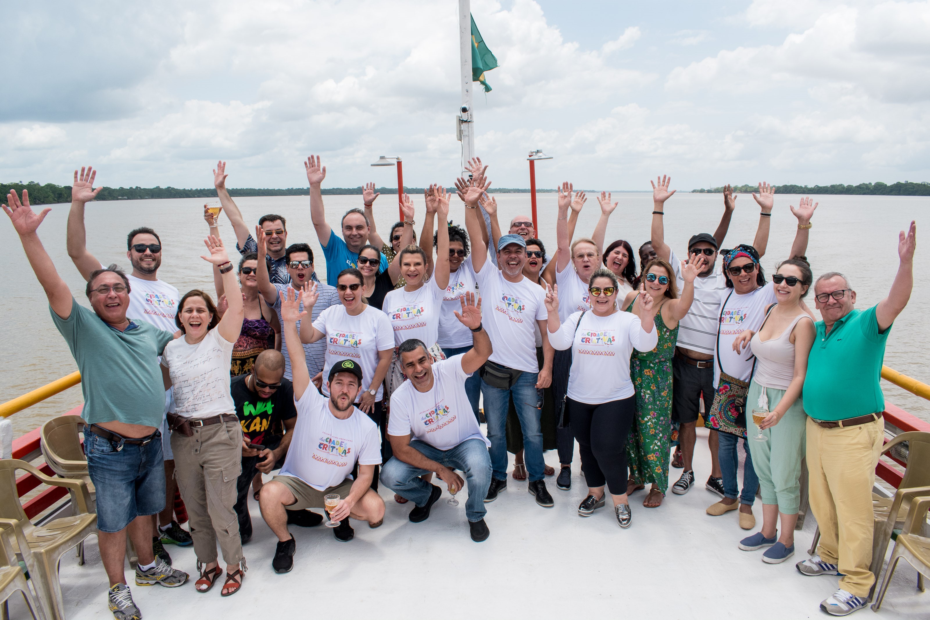 Passeio fluvial marca programação do Encontro Latino-americano das Cidades Criativas