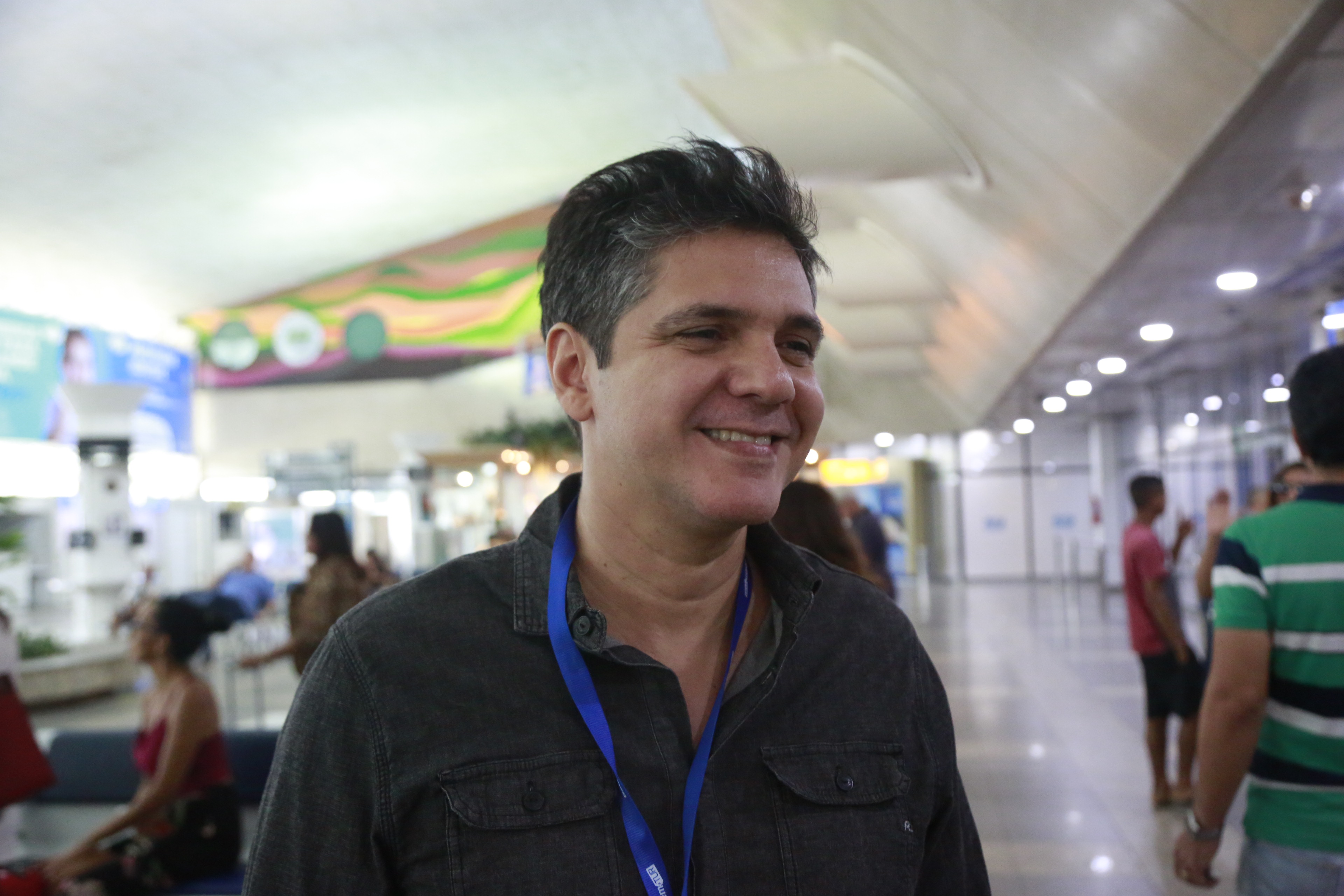 Turistas do Círio de Nazaré são recepcionados no aeroporto de Belém 
