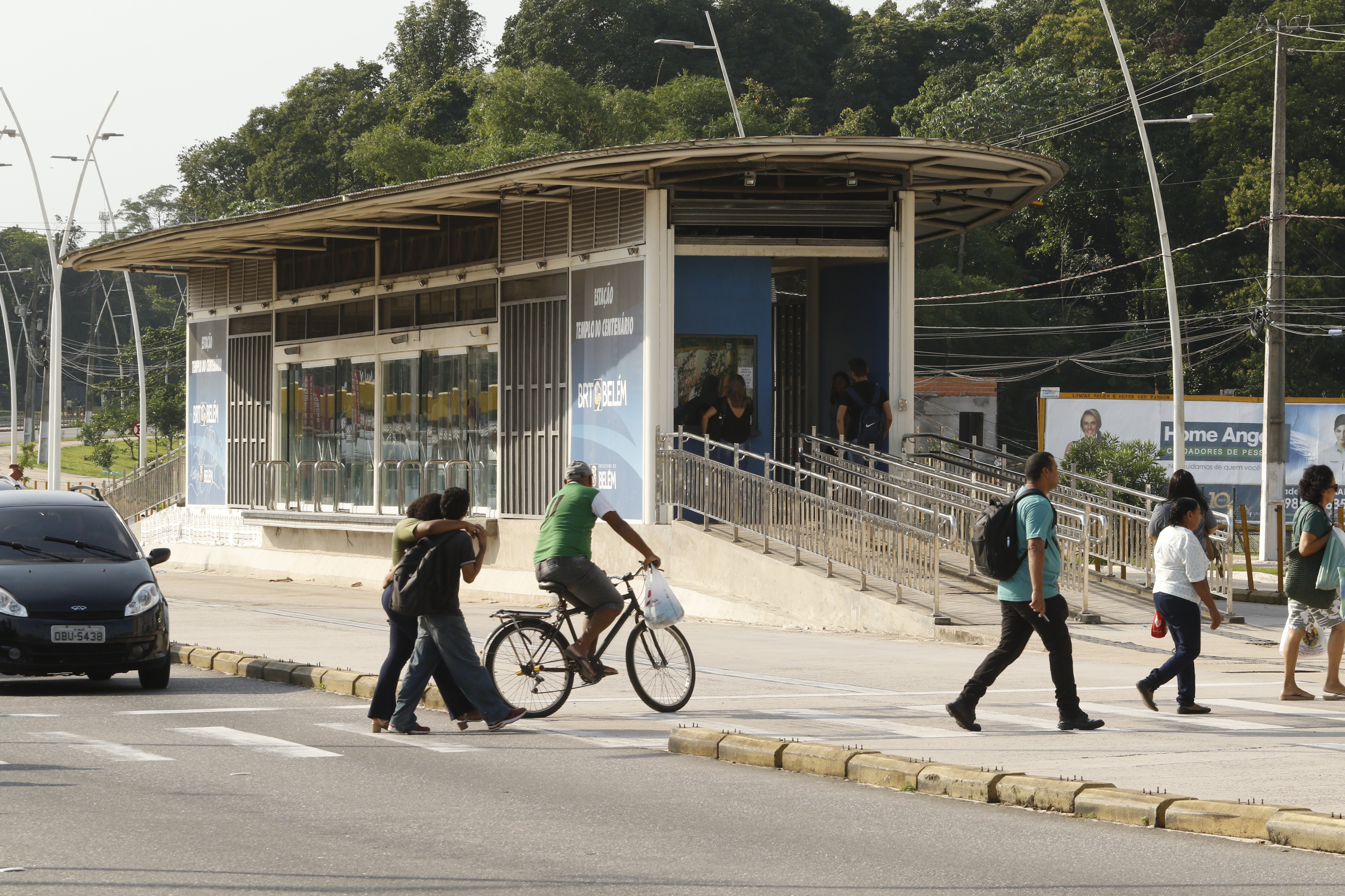 Ônibus do BRT passam a operar no Terminal Maracacuera, em Icoaraci