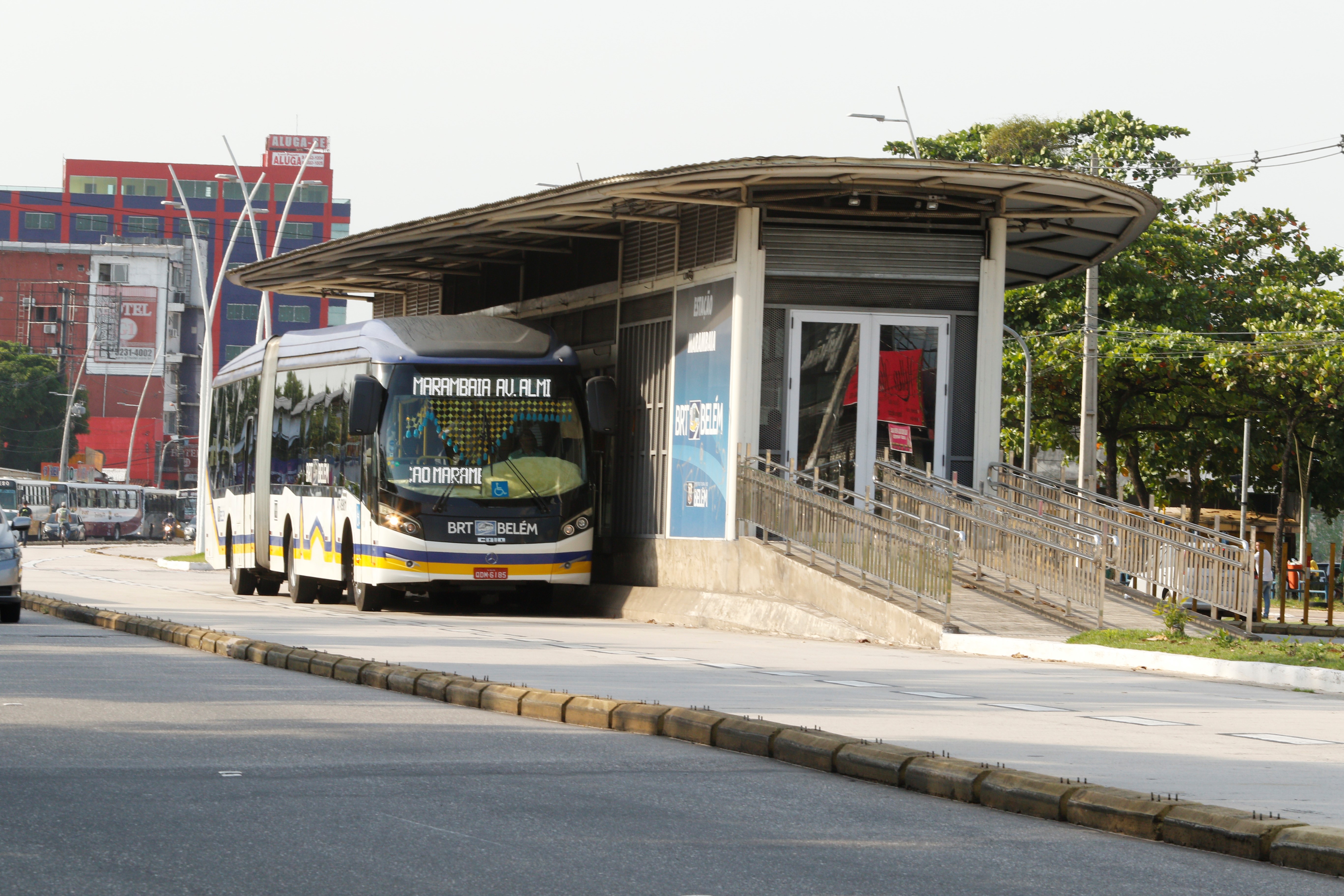 Sistema BRT Belém será suspenso por 15 dias a partir desta quarta-feira