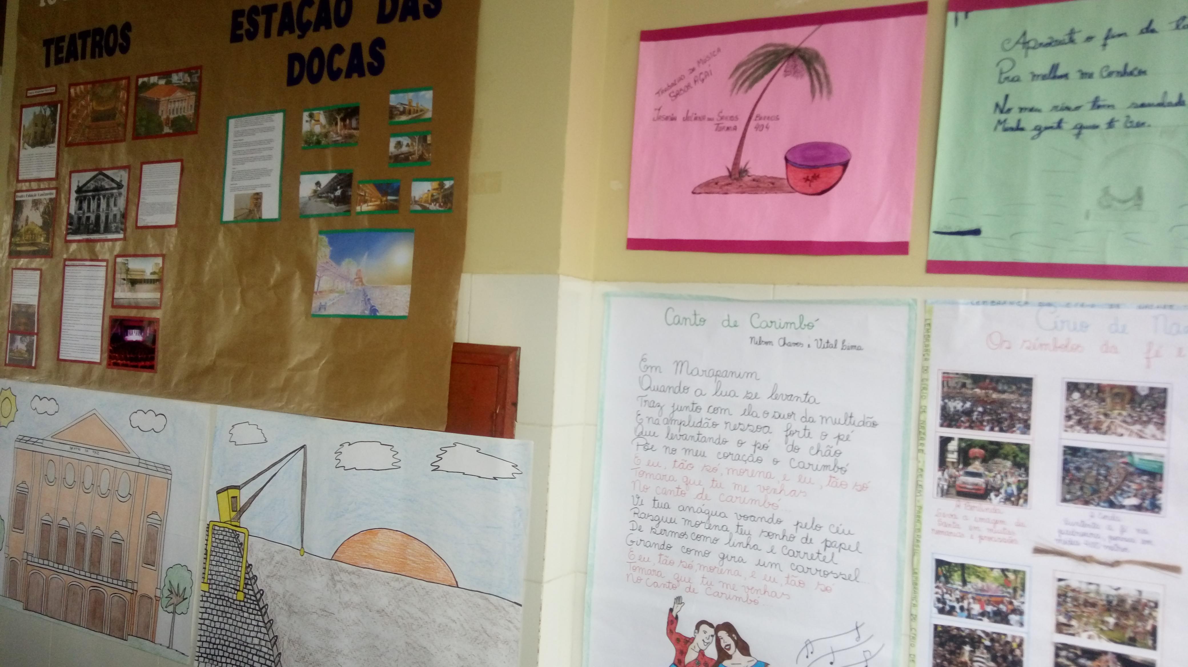 Em Icoaraci, estudantes apresentam o projeto “Um olhar poético sobre Belém”