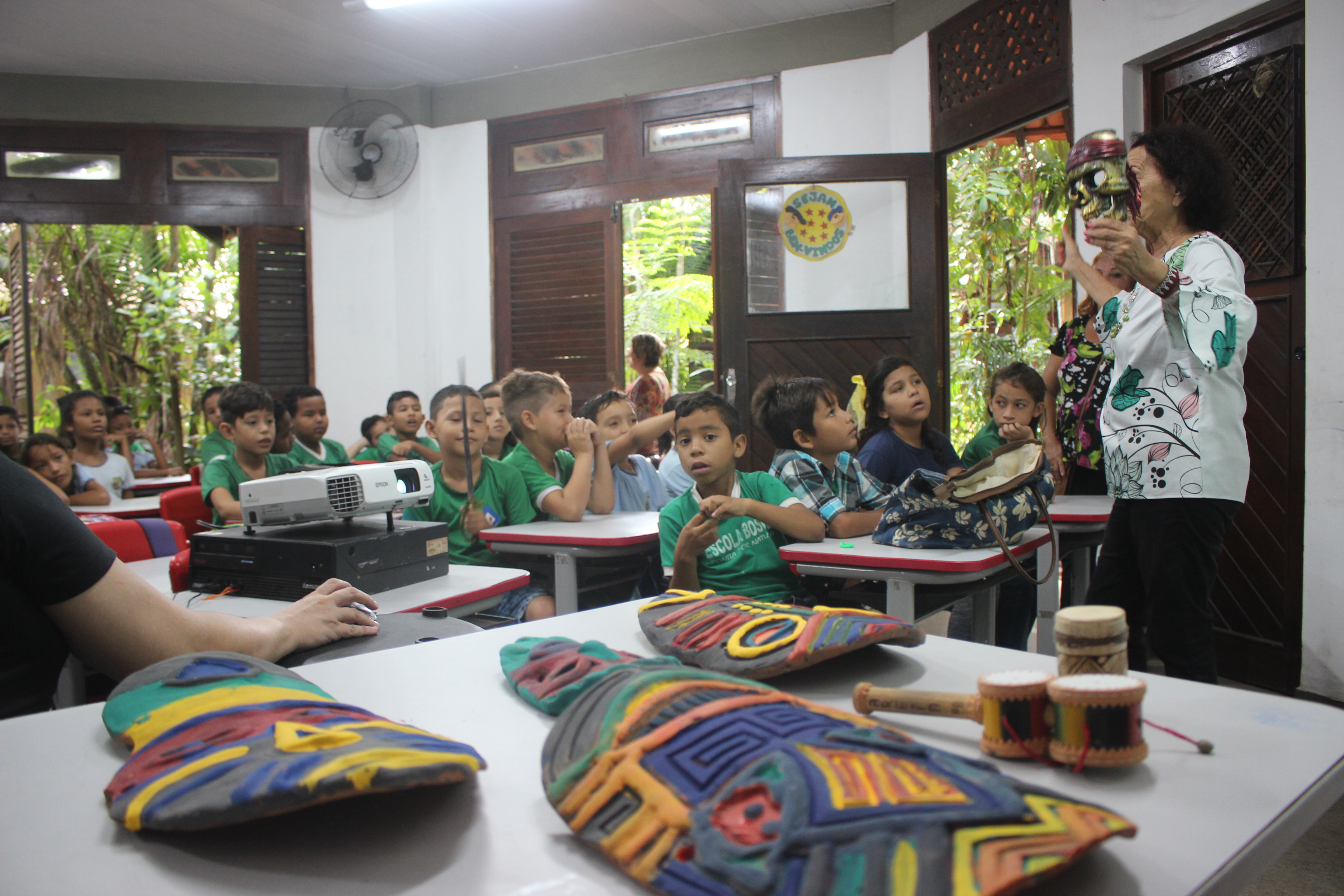 Estudantes da Escola Bosque participam de programação pelo Dia Nacional da Consciência Negra