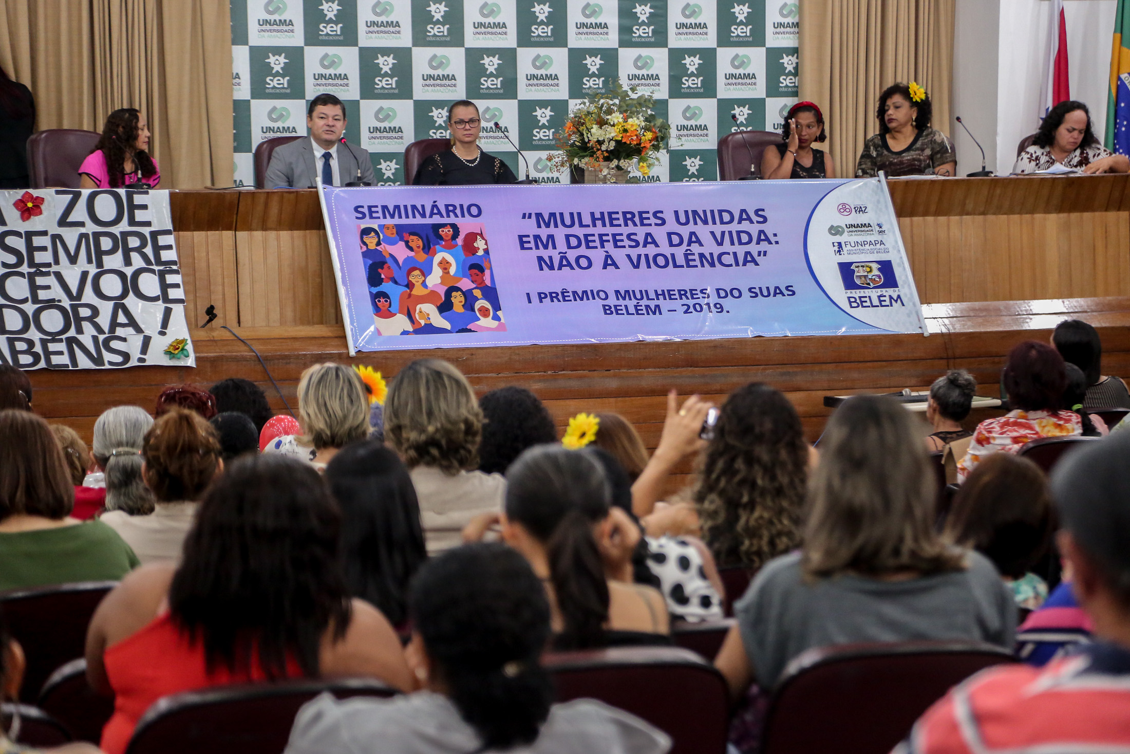 Prefeitura realiza seminário pelo fim da violência contra as mulheres