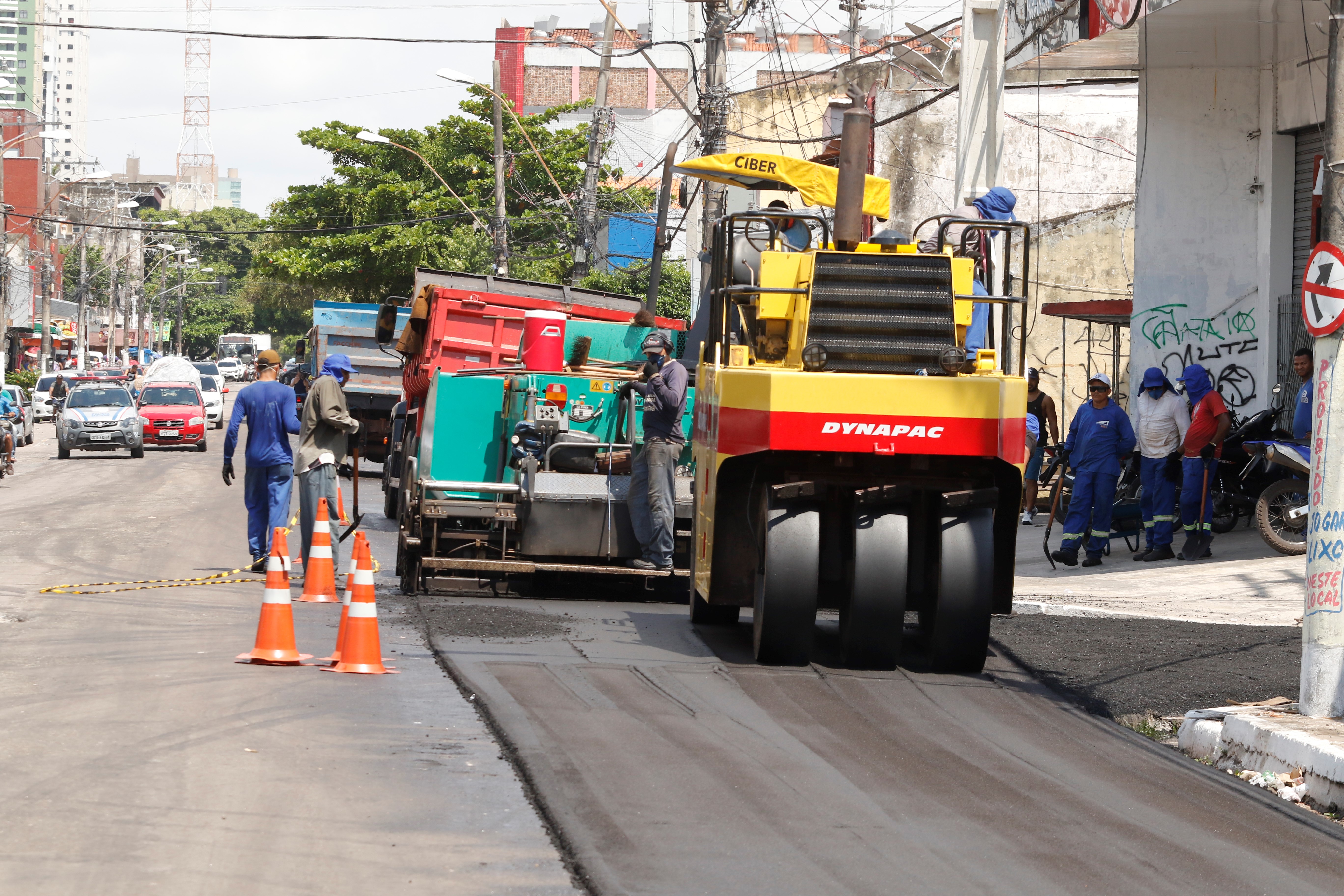 Recuperação asfáltica chega aos moradores da avenida Alcindo Cacela