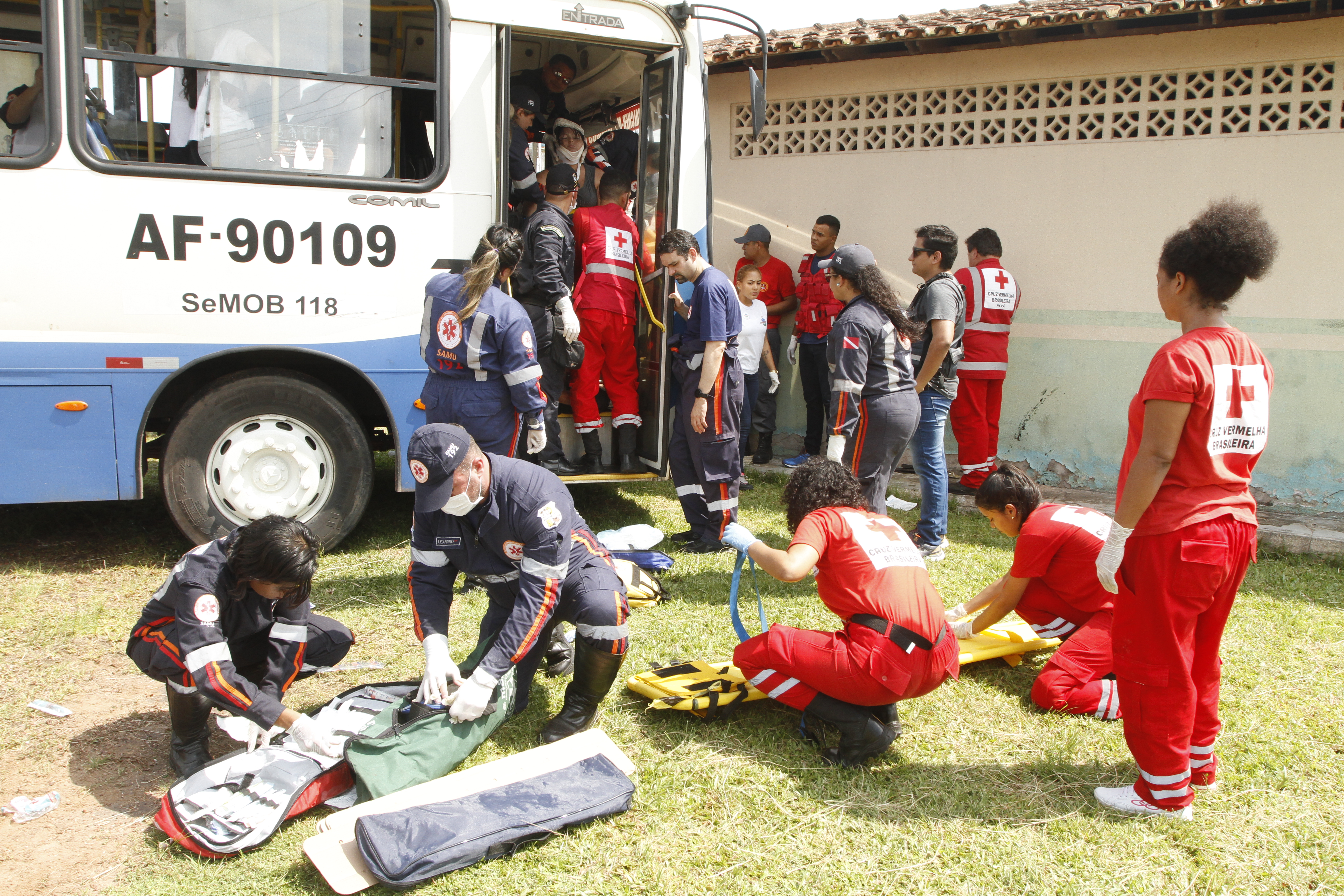 Treinamento prepara profissionais a atendimento de incidentes com múltiplas vítimas
