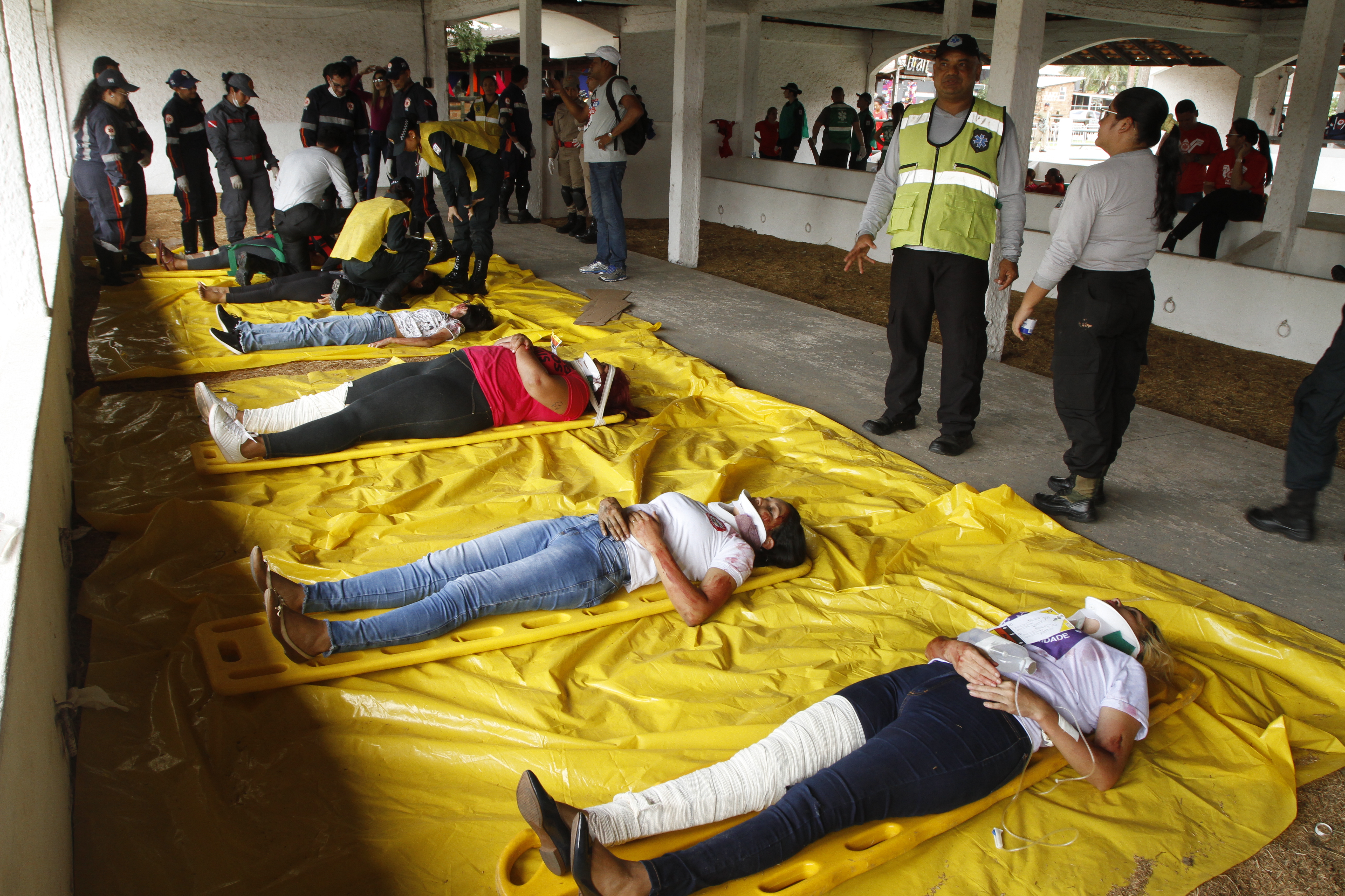 Treinamento prepara profissionais a atendimento de incidentes com múltiplas vítimas
