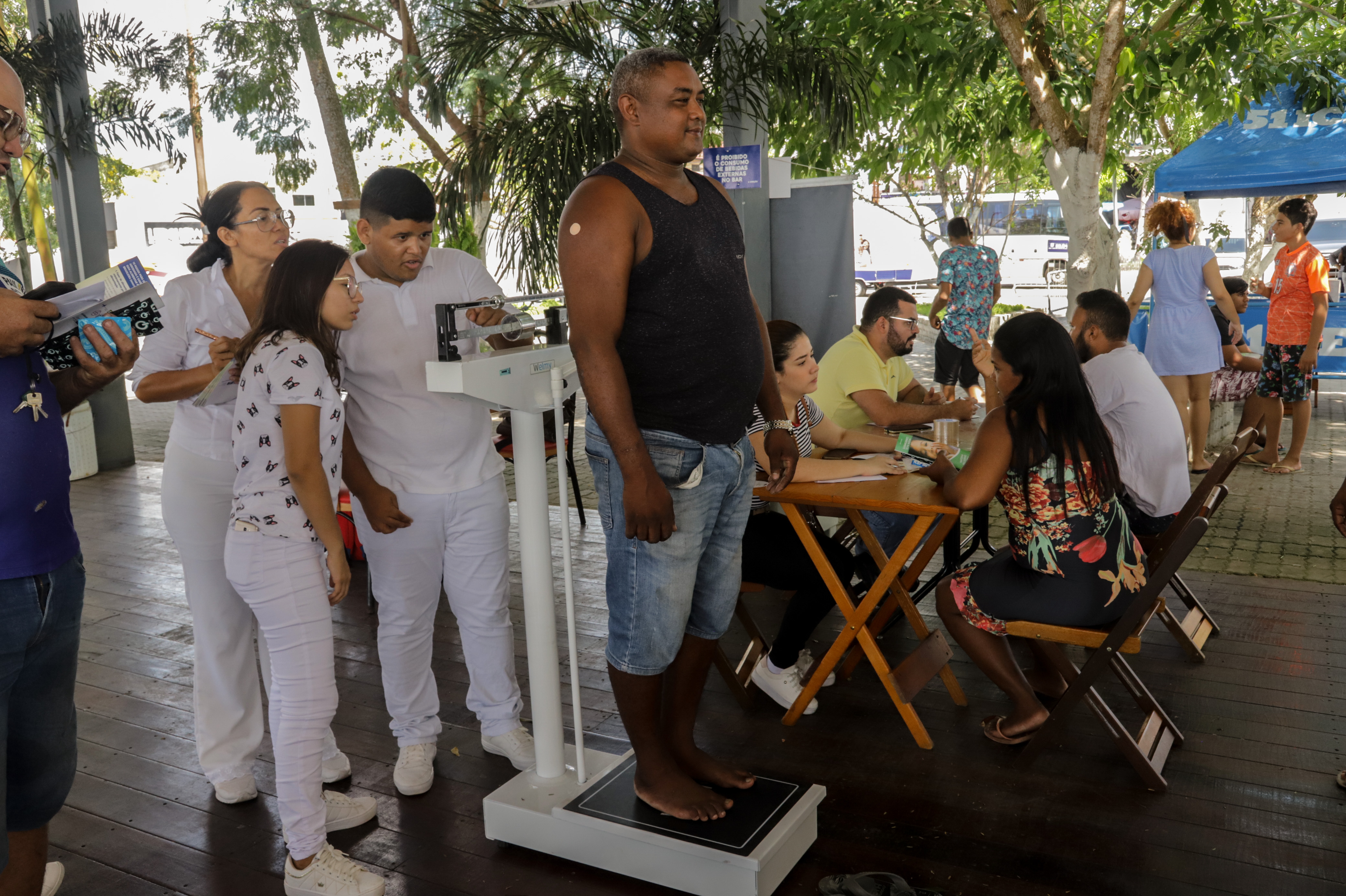 Ação leva serviços de saúde para comunidade do Guamá