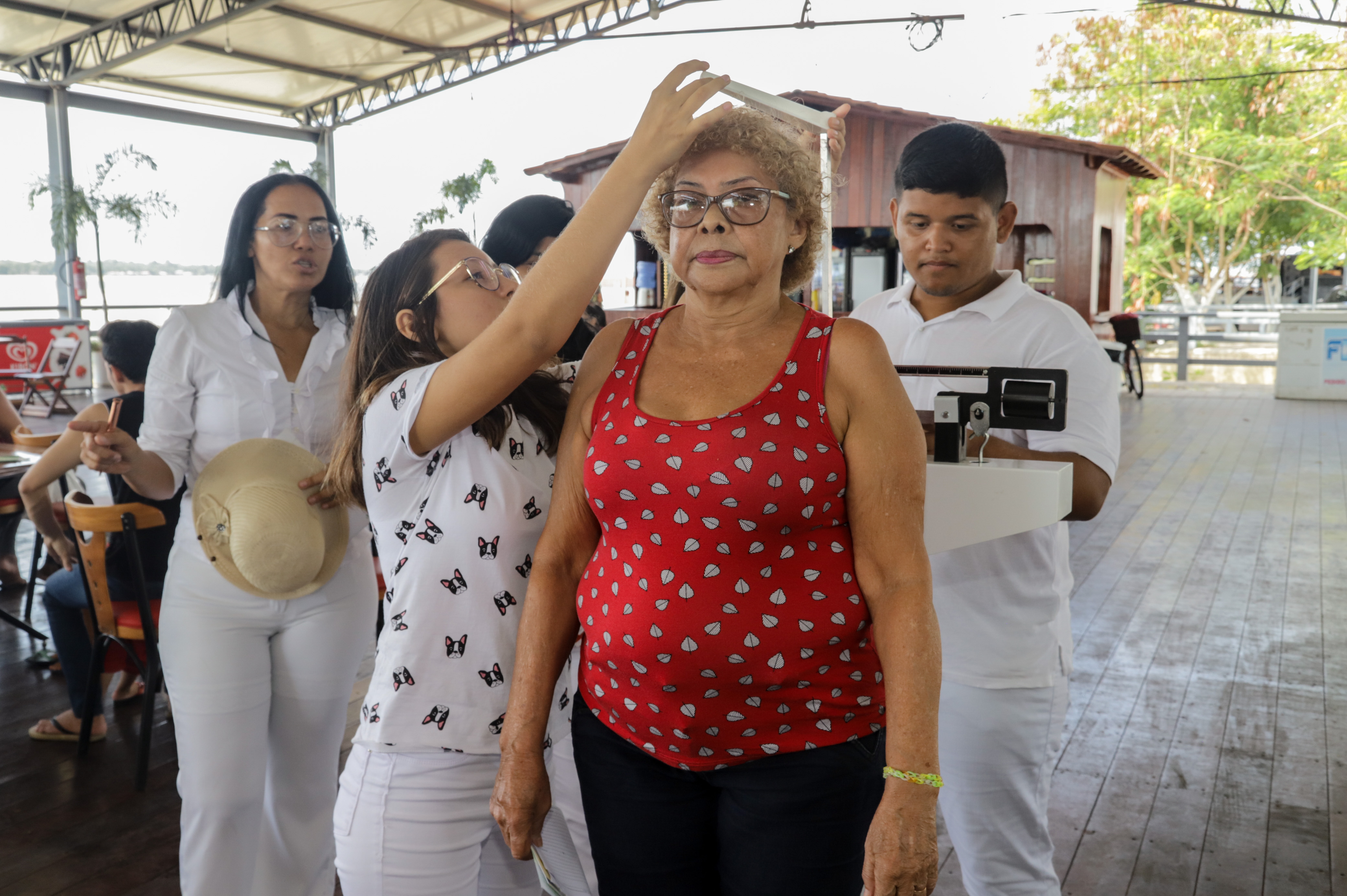 Ação leva serviços de saúde para comunidade do Guamá
