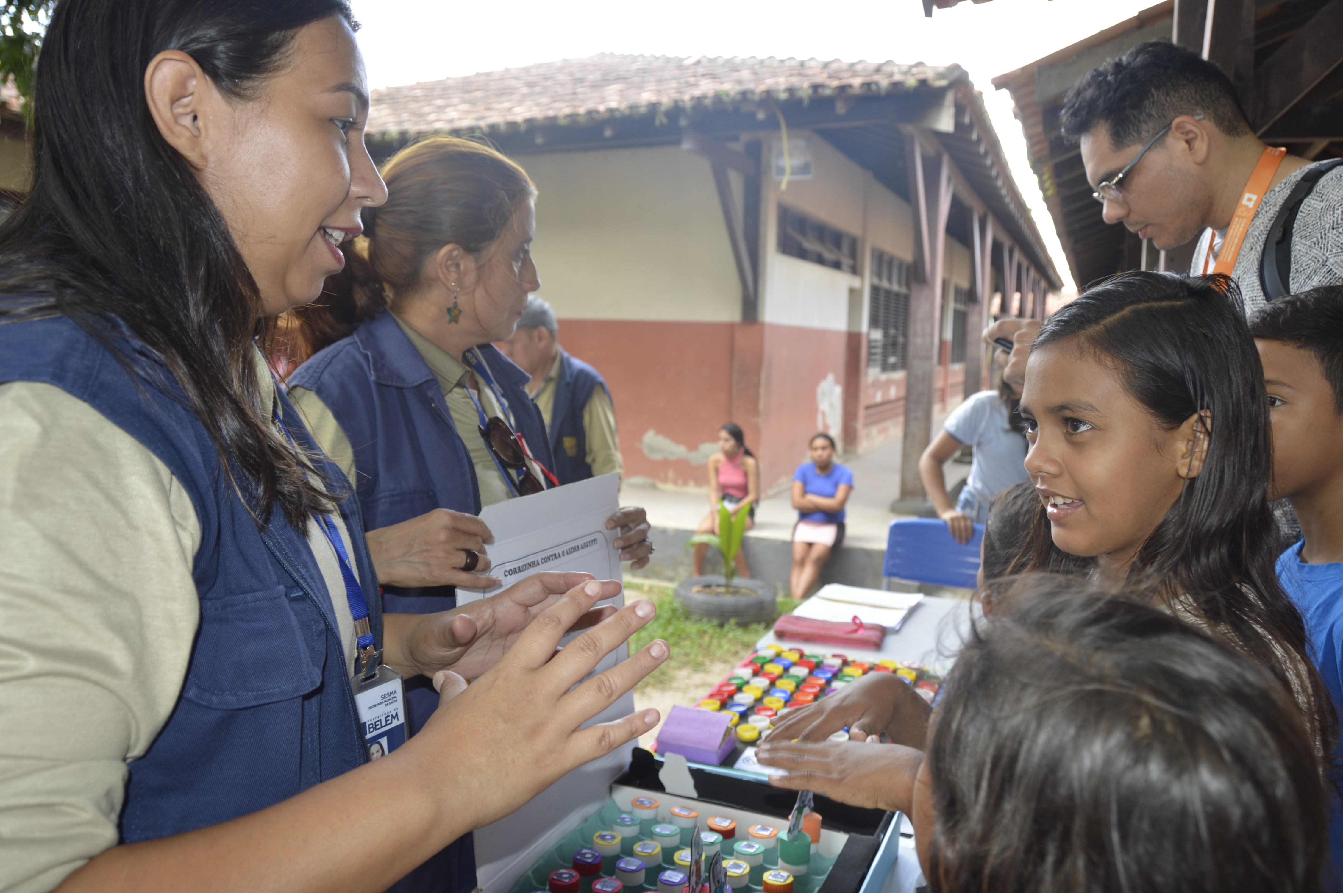 Ação mobiliza estudantes para o combate ao Aedes aegypit