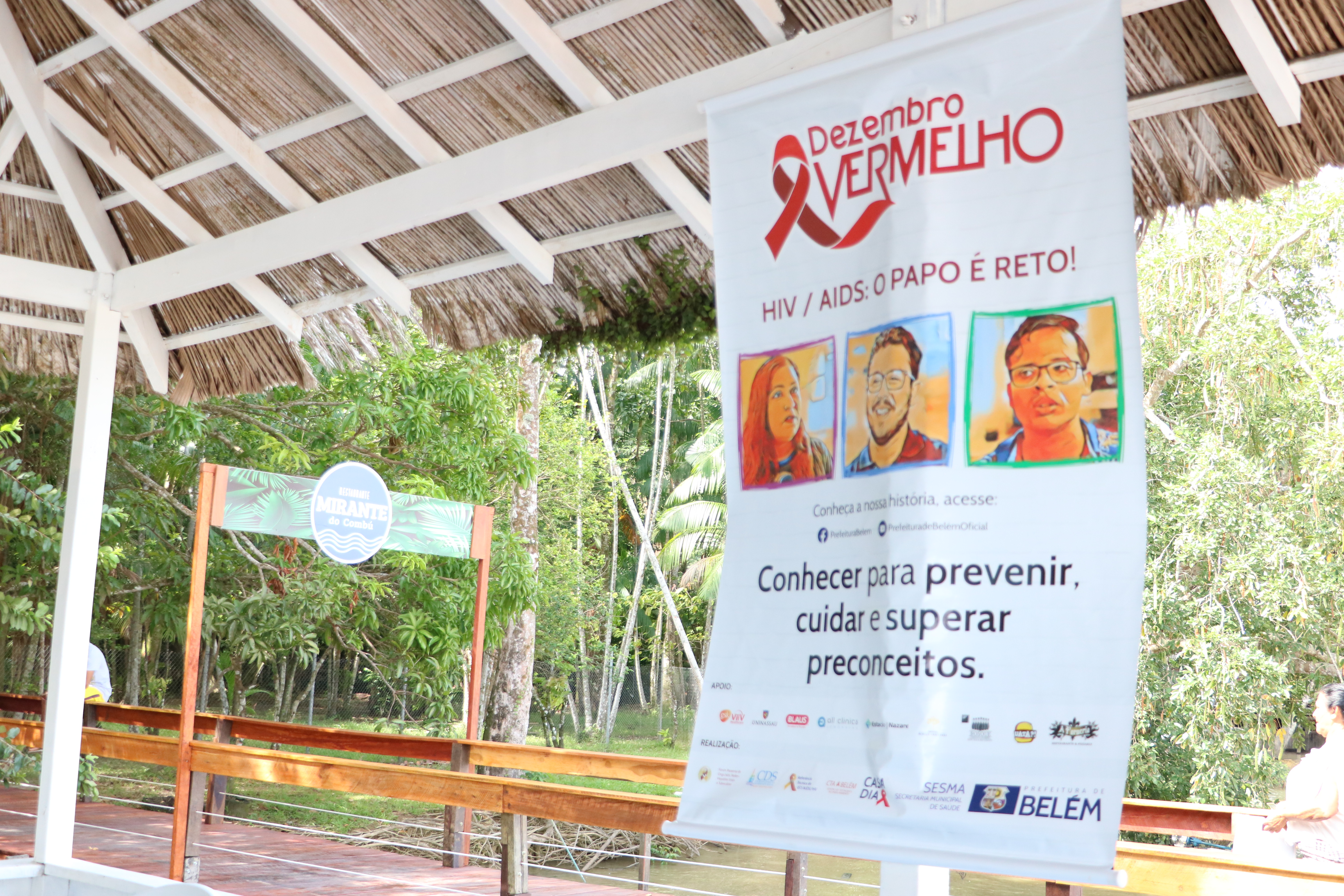 Dezembro Vermelho chega à ilha do Combu com diversos serviços em saúde